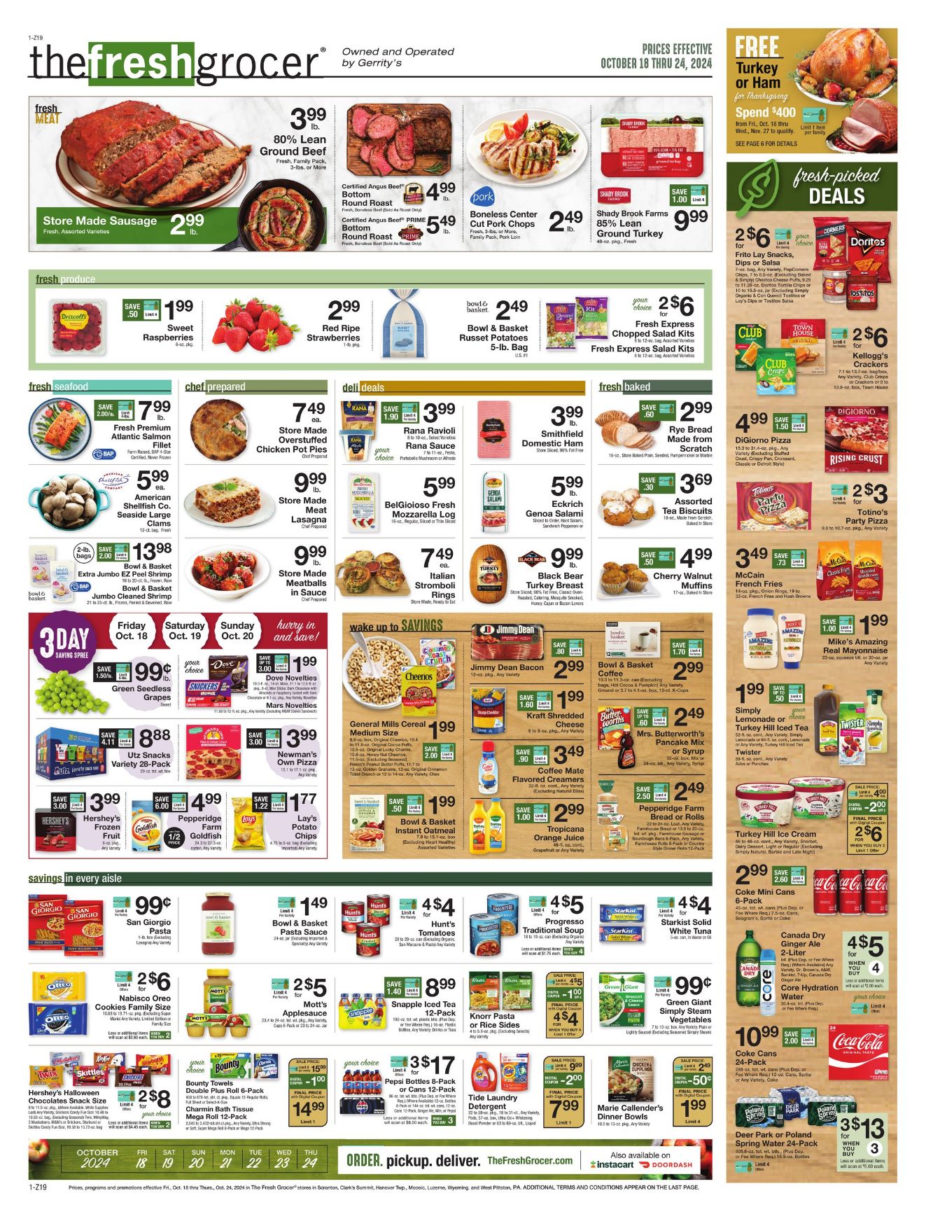 Weekly ad Gerrity's Supermarkets 10/18/2024 - 10/24/2024