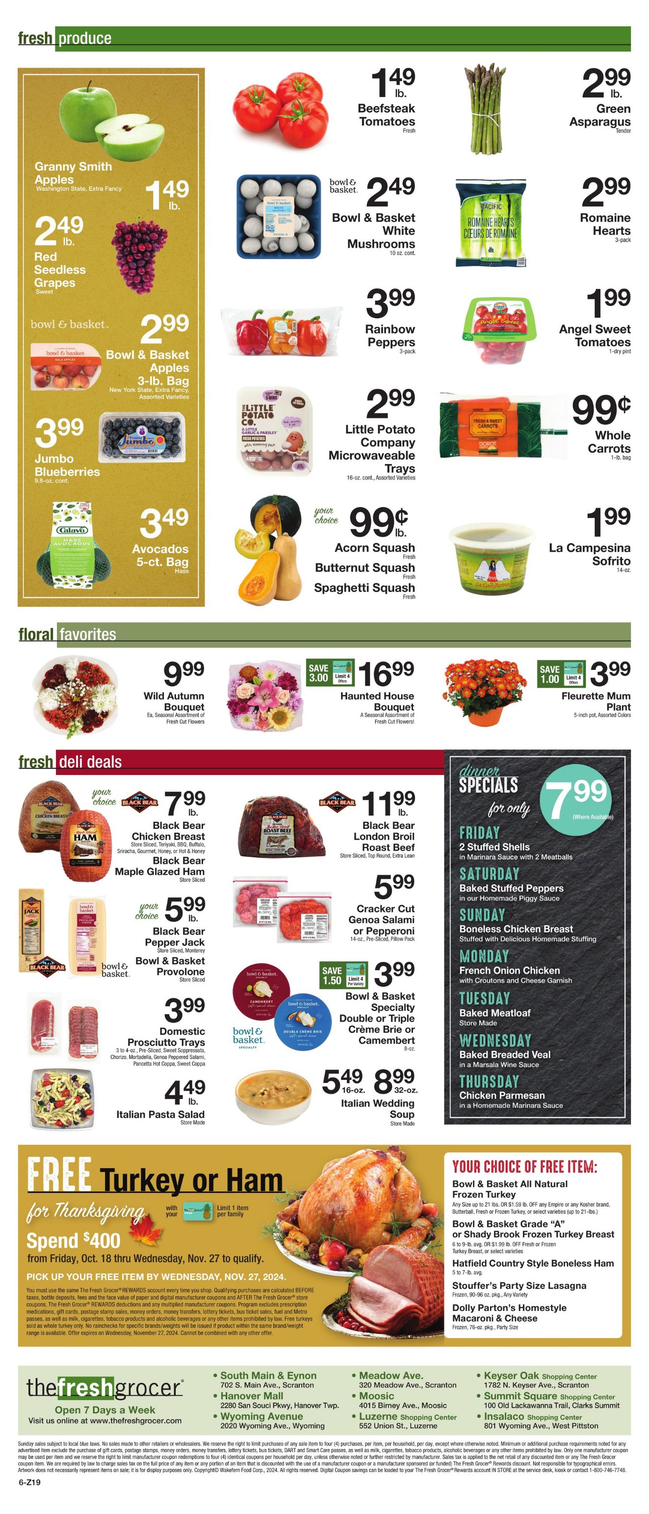 Weekly ad Gerrity's Supermarkets 10/18/2024 - 10/24/2024