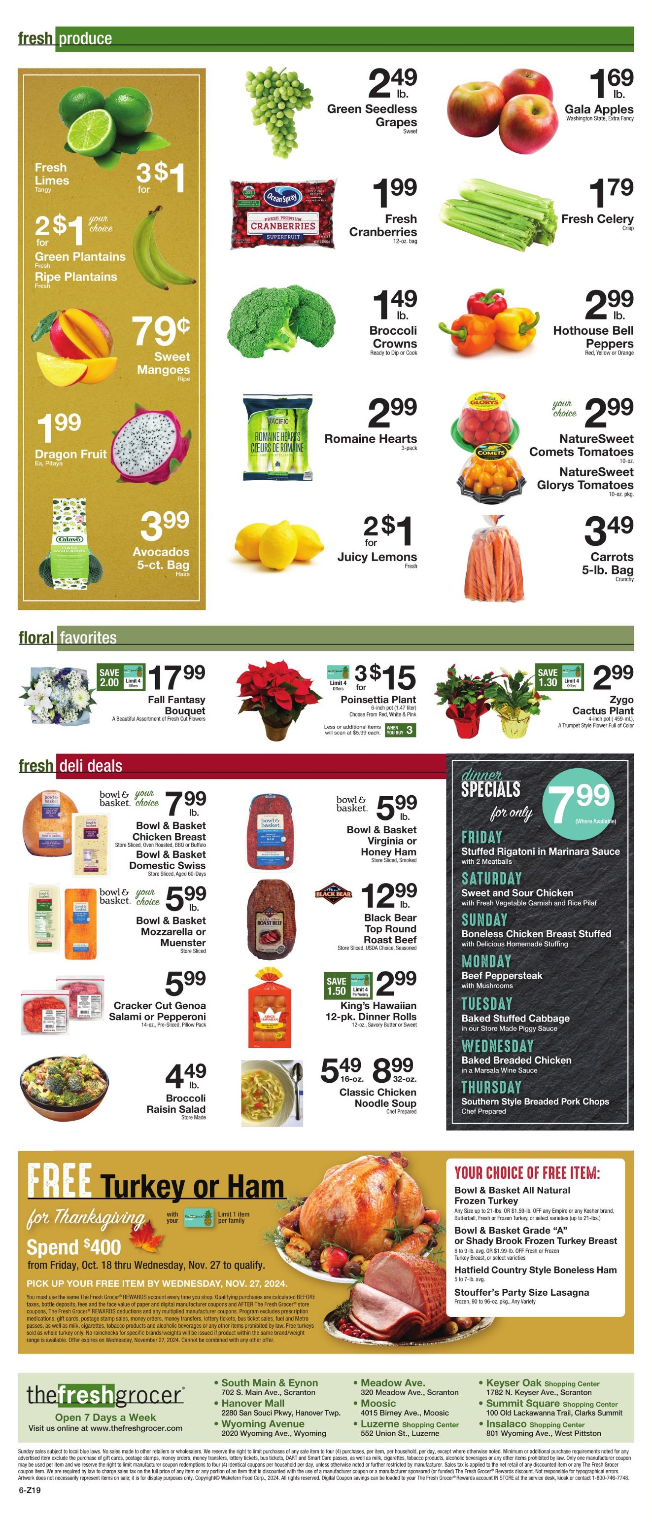 Weekly ad Gerrity's Supermarkets 11/08/2024 - 11/14/2024