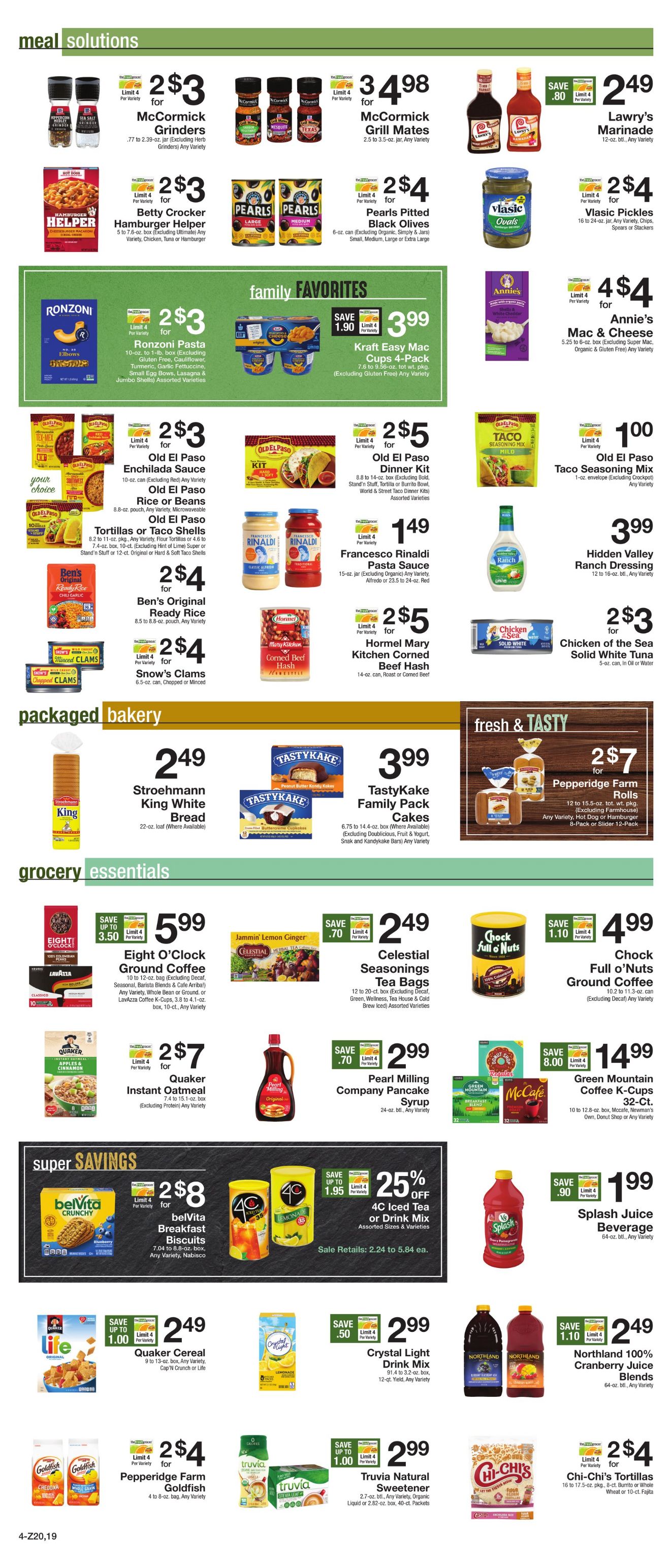 Weekly ad Gerrity's Supermarkets 08/23/2024 - 08/29/2024