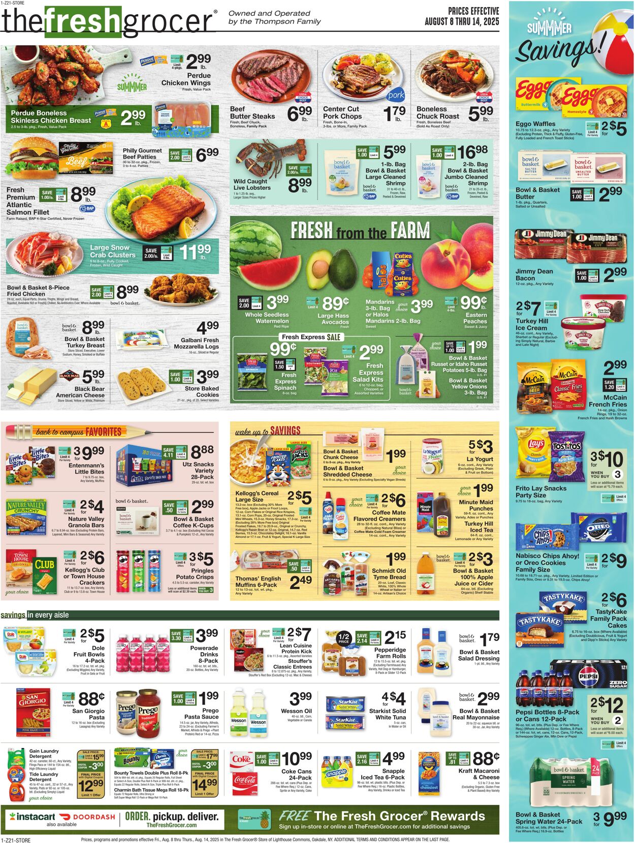 Weekly ad Gerrity's Supermarkets 08/07/2025 - 08/14/2025