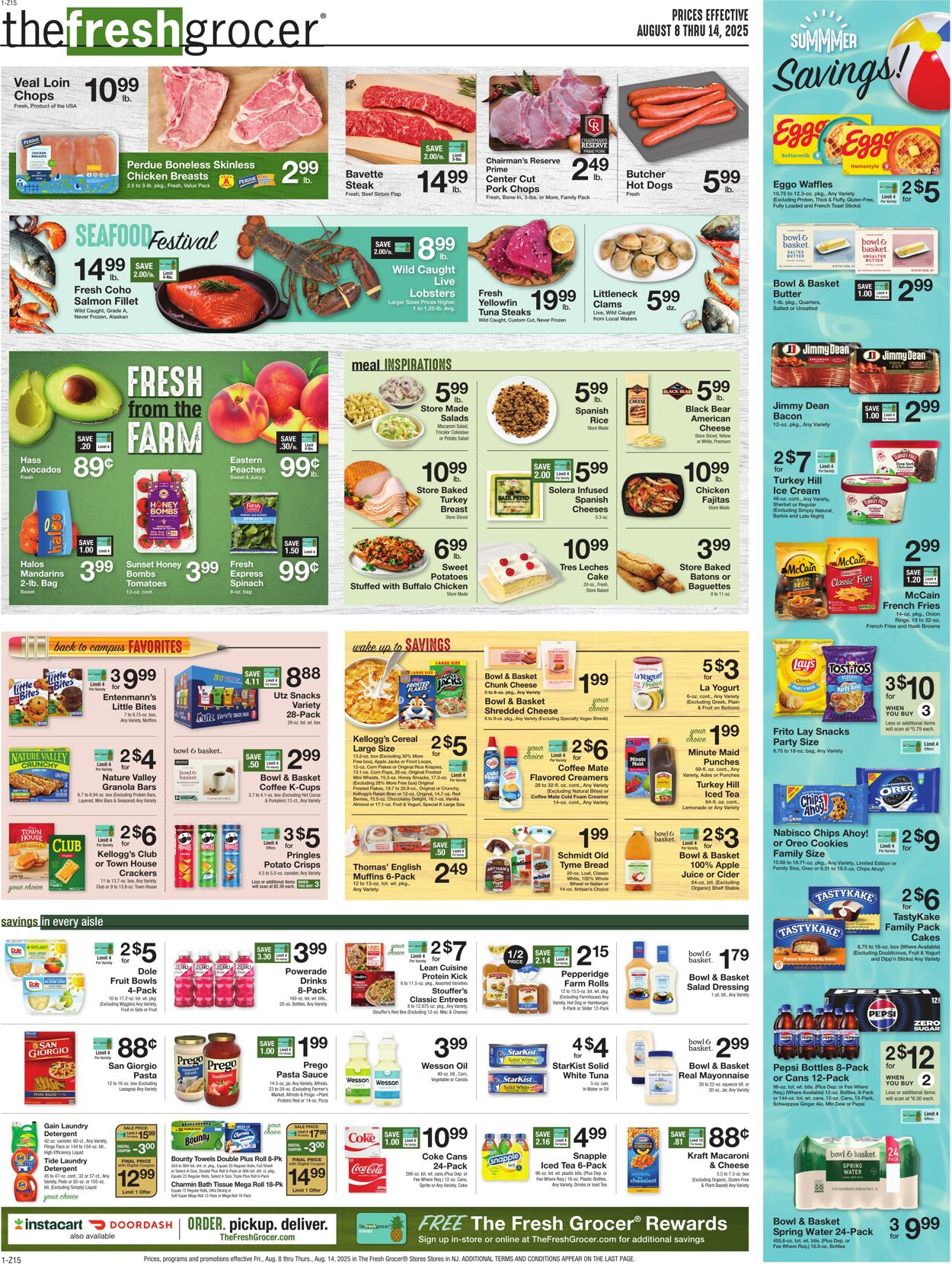 Weekly ad Gerrity's Supermarkets 08/07/2025 - 08/14/2025