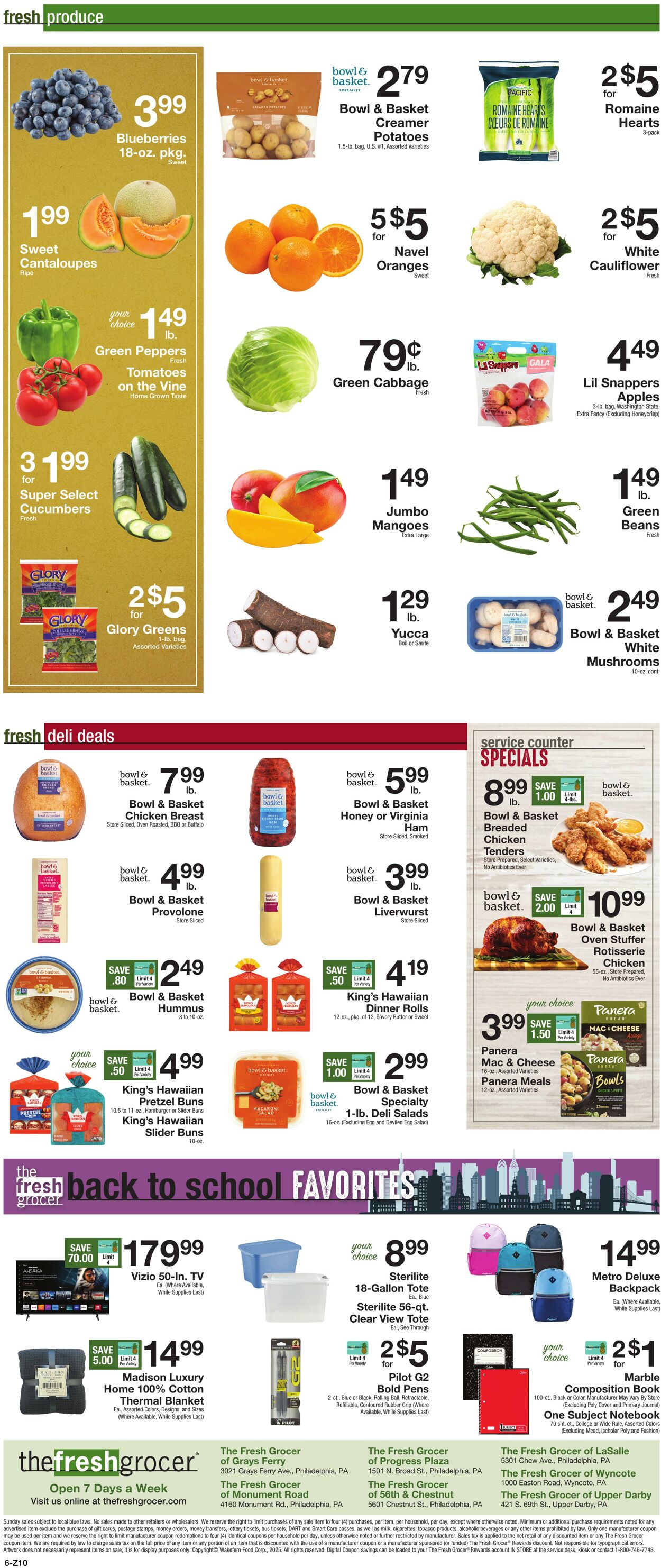Weekly ad Gerrity's Supermarkets 08/07/2025 - 08/14/2025