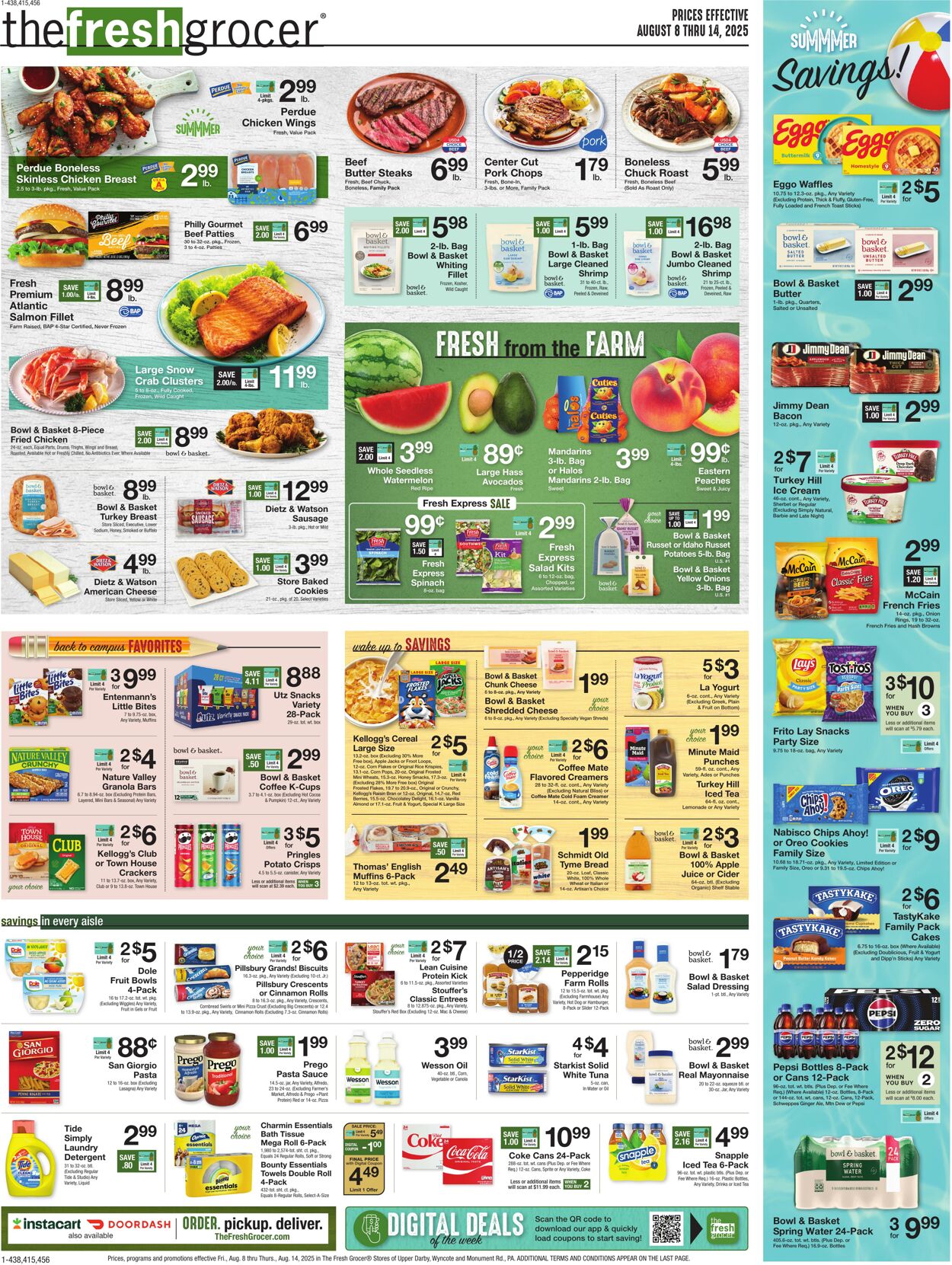 Weekly ad Gerrity's Supermarkets 08/07/2025 - 08/14/2025