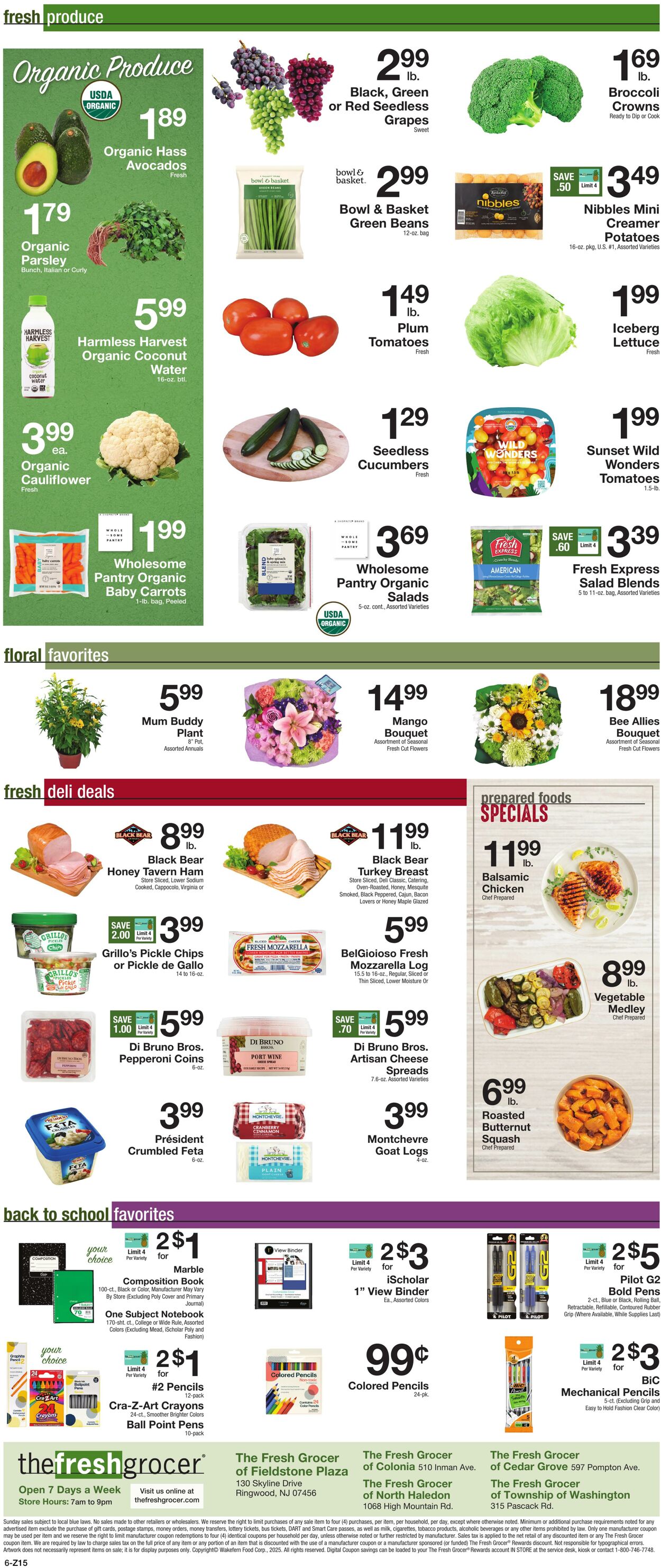 Weekly ad Gerrity's Supermarkets 08/14/2025 - 08/21/2025