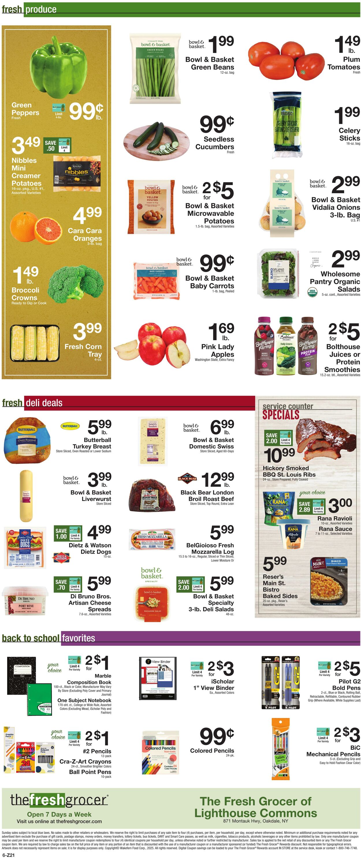 Weekly ad Gerrity's Supermarkets 08/14/2025 - 08/21/2025