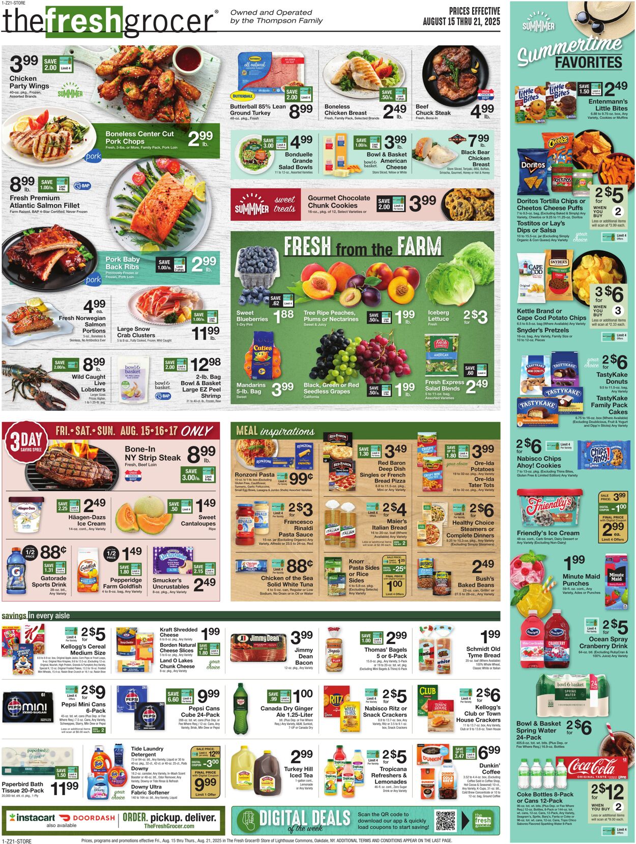 Weekly ad Gerrity's Supermarkets 08/14/2025 - 08/21/2025