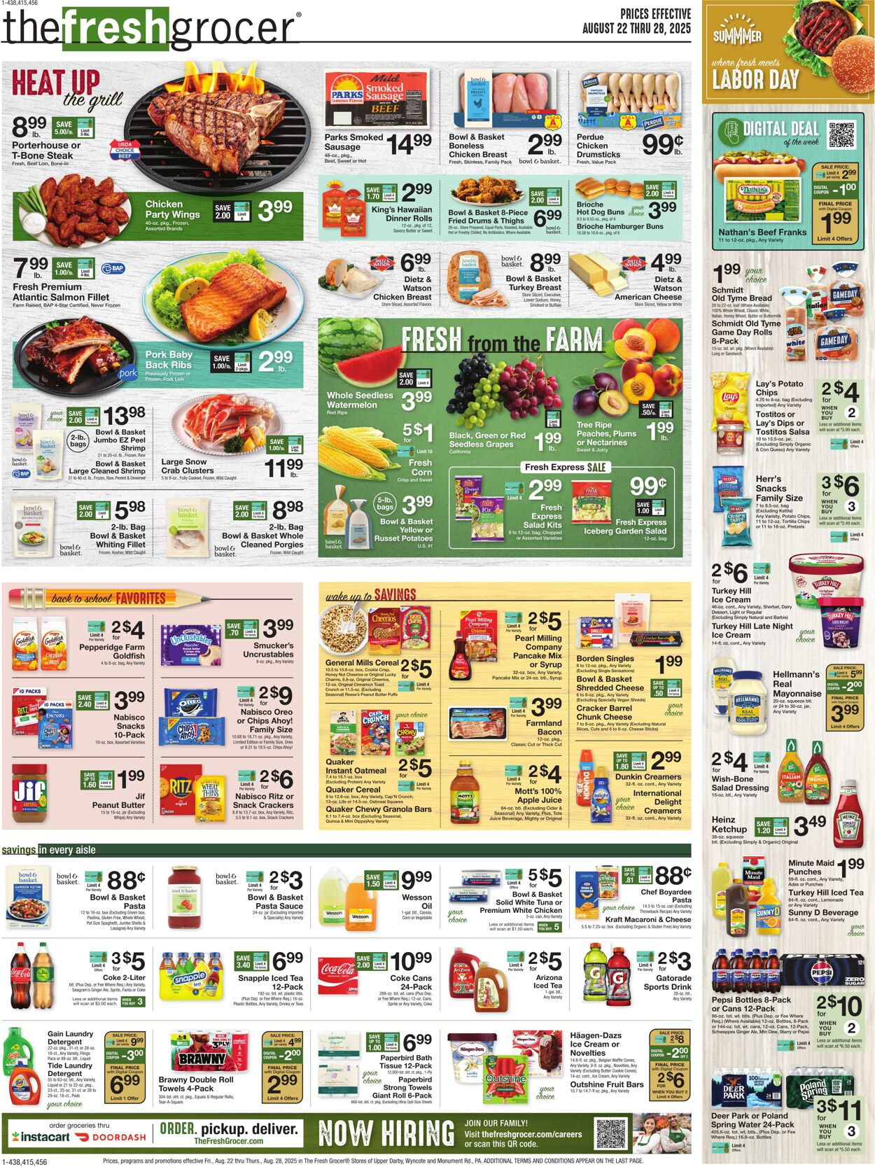 Weekly ad Gerrity's Supermarkets 08/21/2025 - 08/28/2025