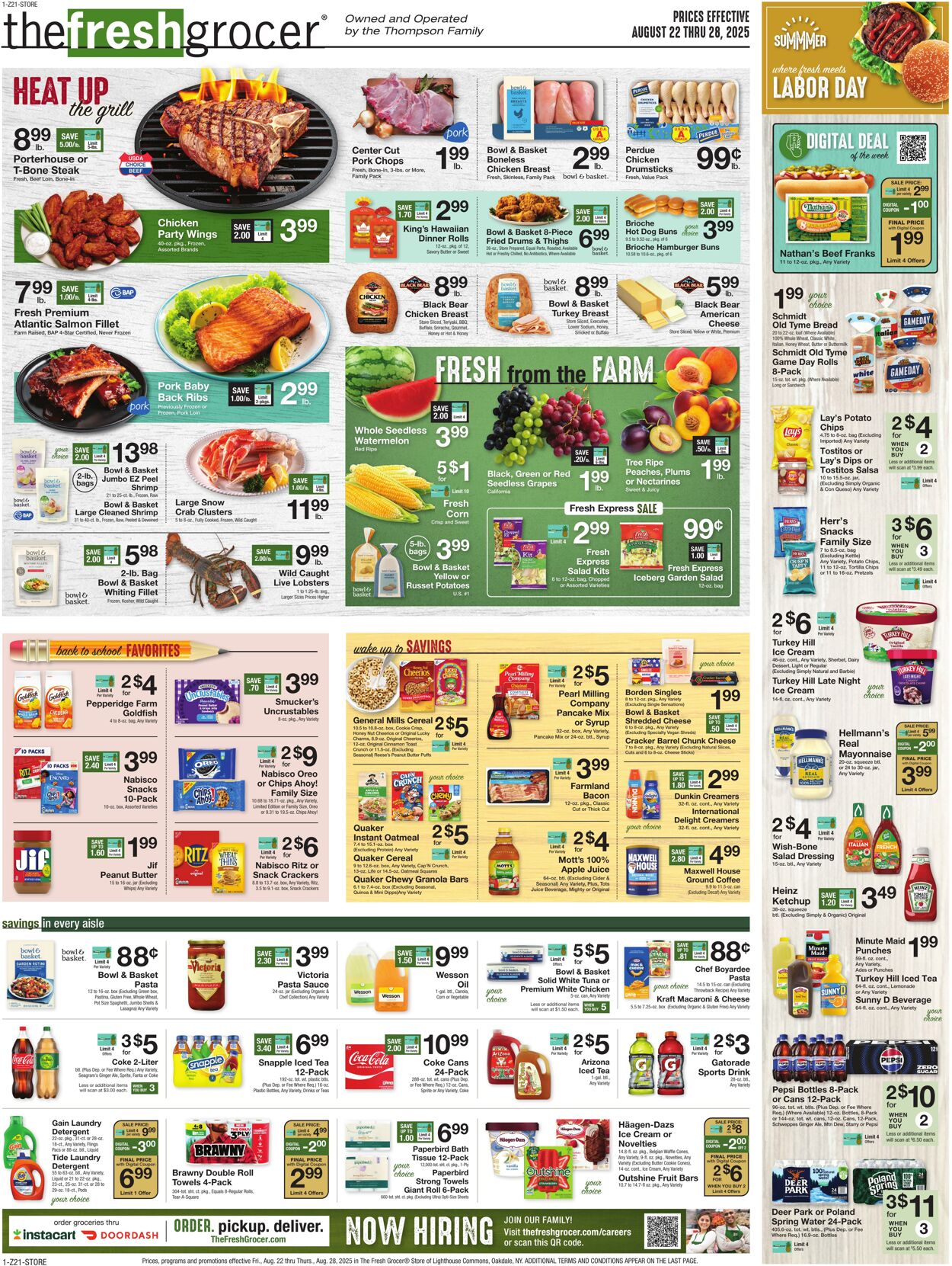 Weekly ad Gerrity's Supermarkets 08/21/2025 - 08/28/2025