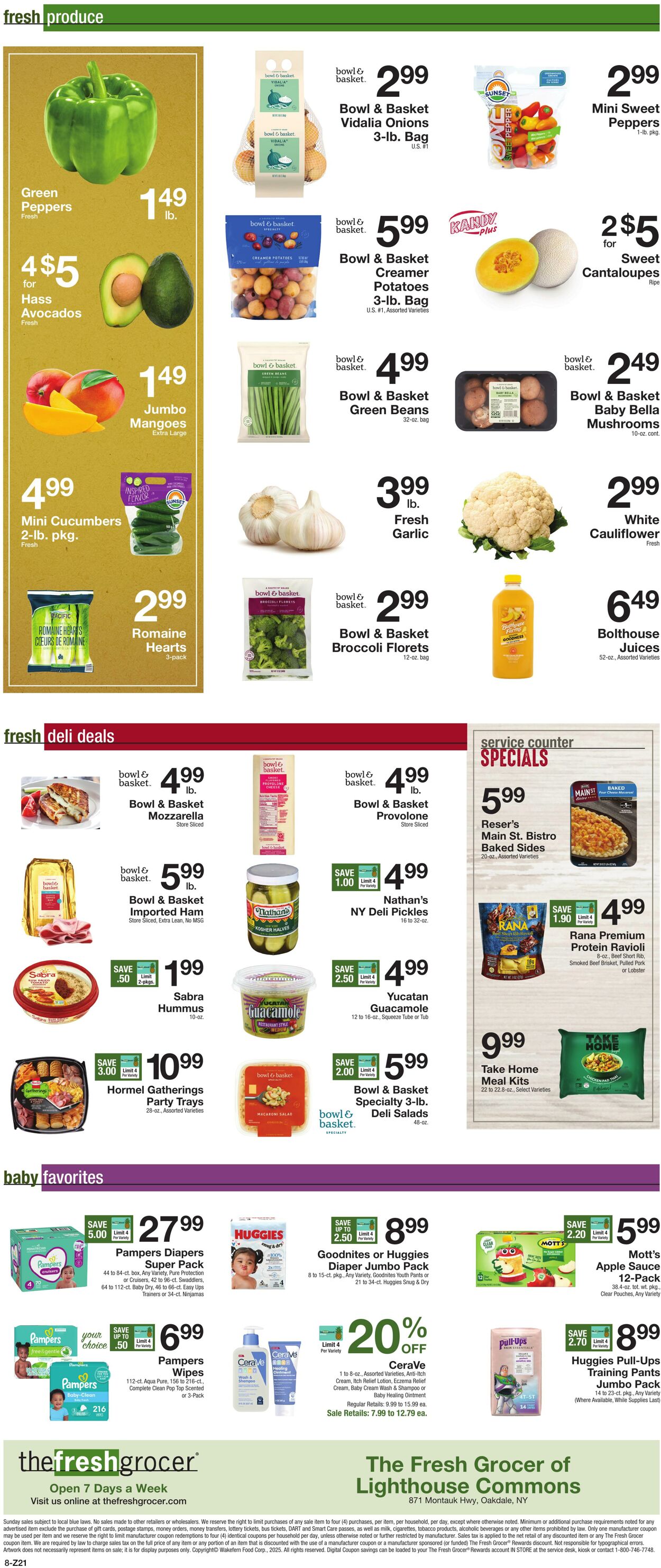 Weekly ad Gerrity's Supermarkets 08/21/2025 - 08/28/2025