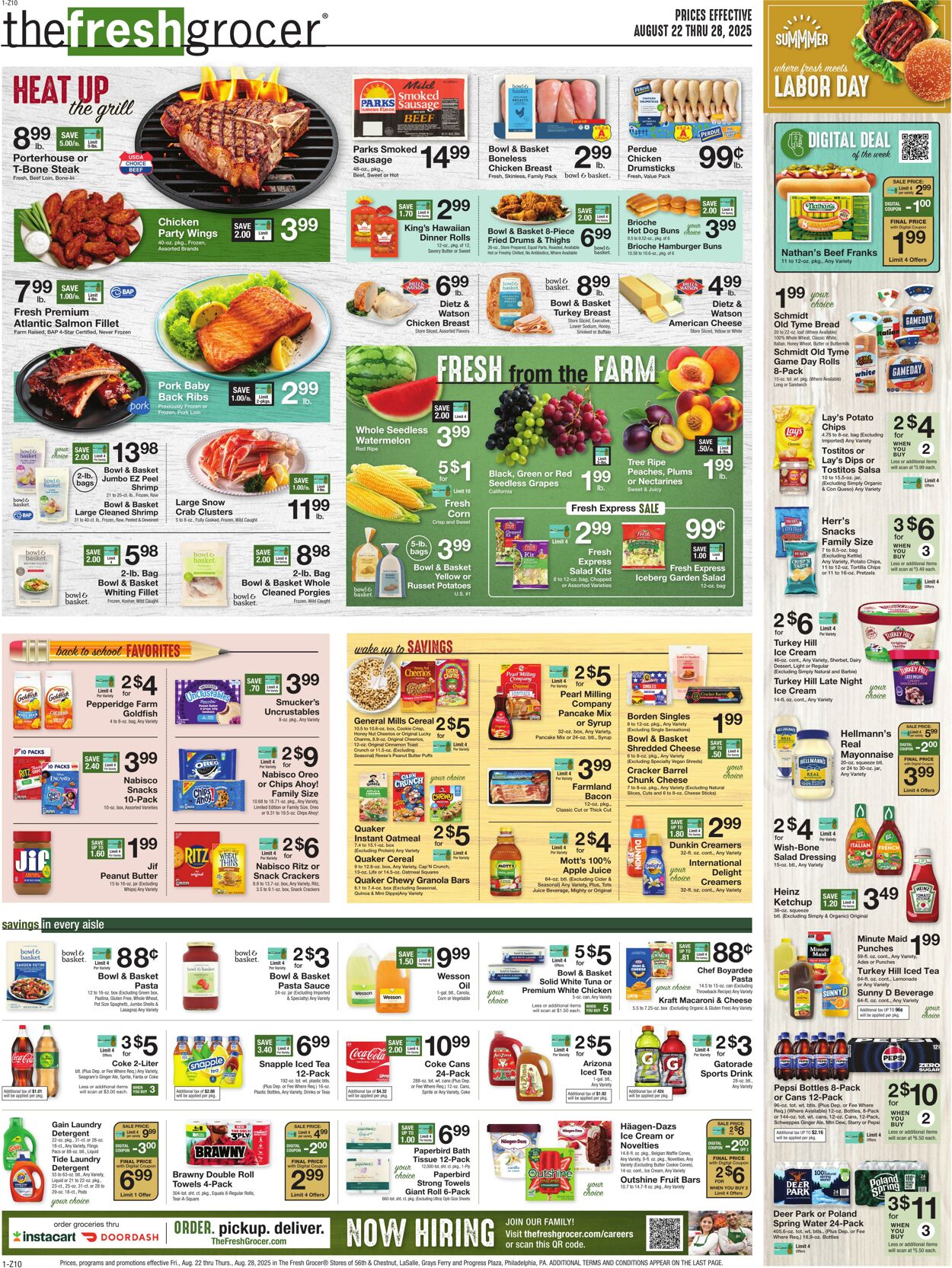 Weekly ad Gerrity's Supermarkets 08/21/2025 - 08/28/2025