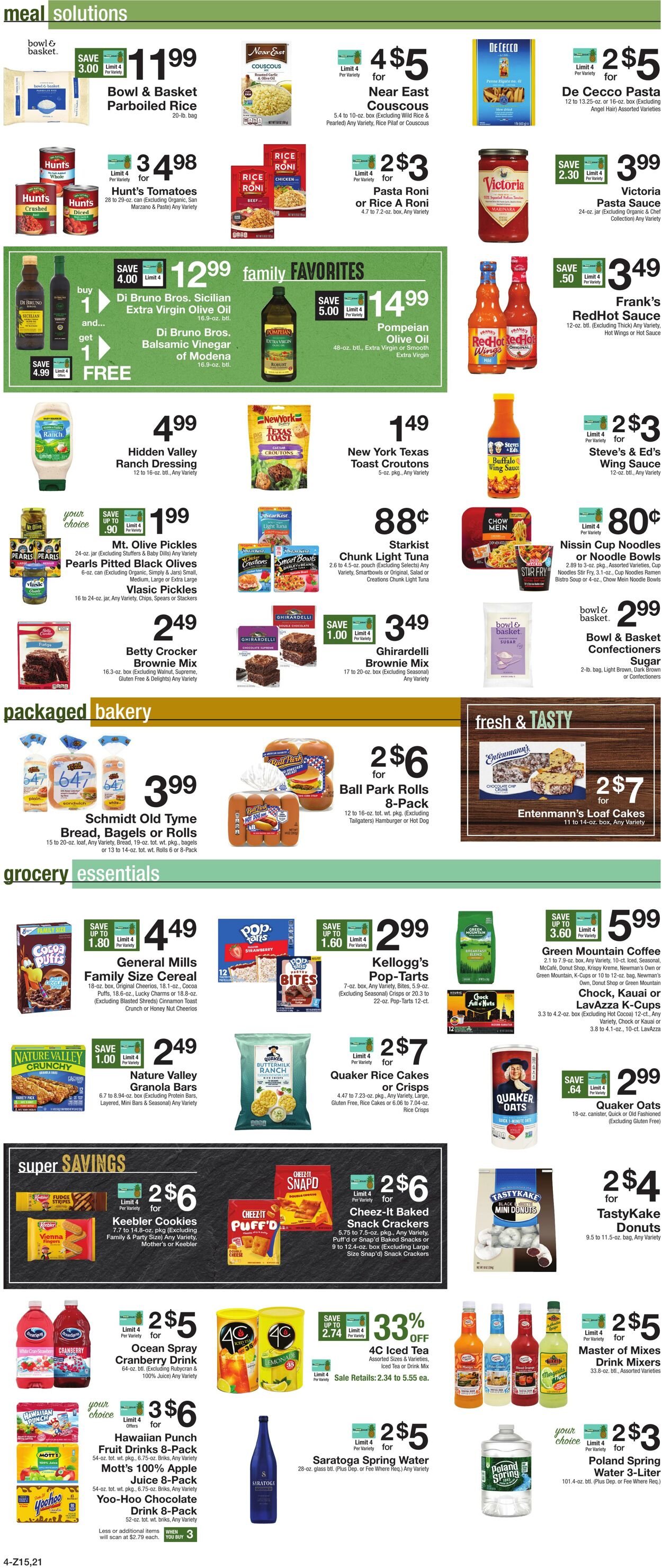 Weekly ad Gerrity's Supermarkets 08/21/2025 - 08/28/2025