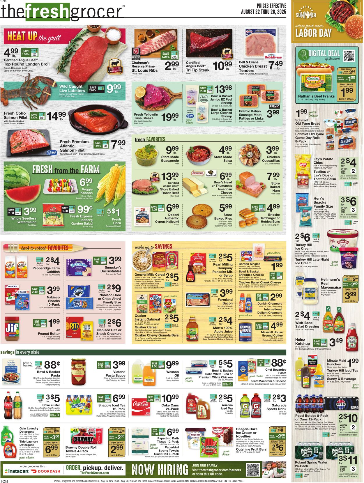 Weekly ad Gerrity's Supermarkets 08/21/2025 - 08/28/2025