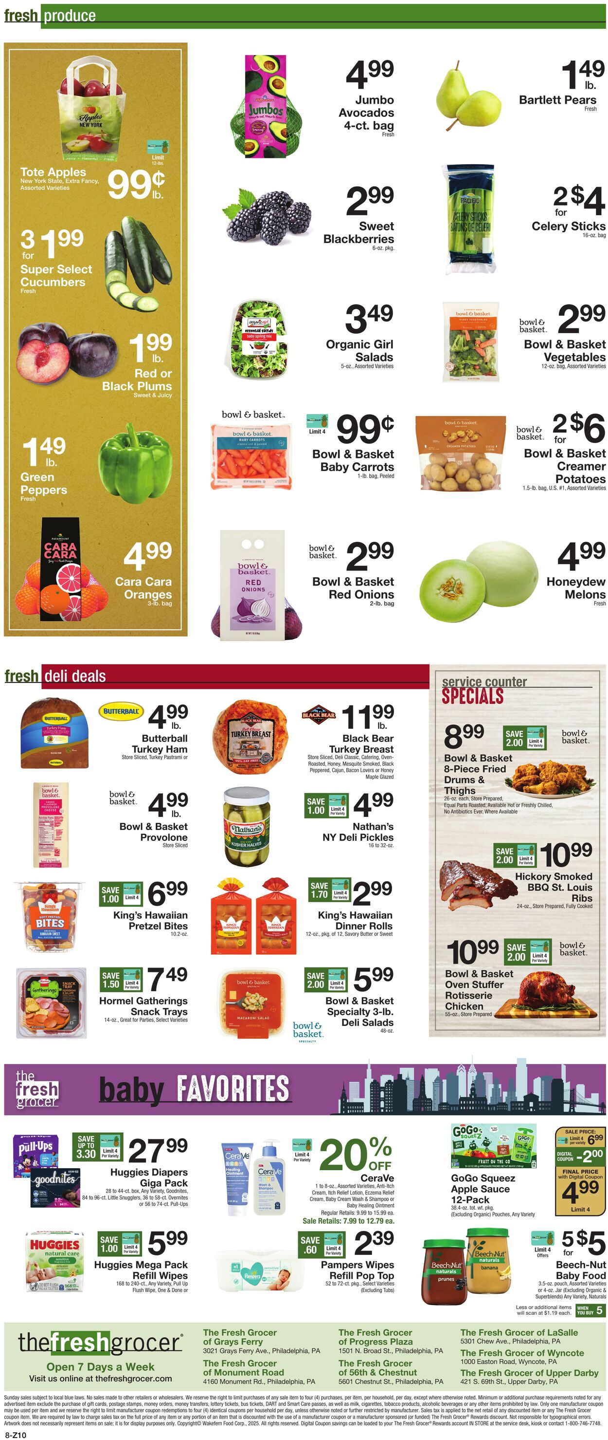 Weekly ad Gerrity's Supermarkets 08/28/2025 - 09/04/2025