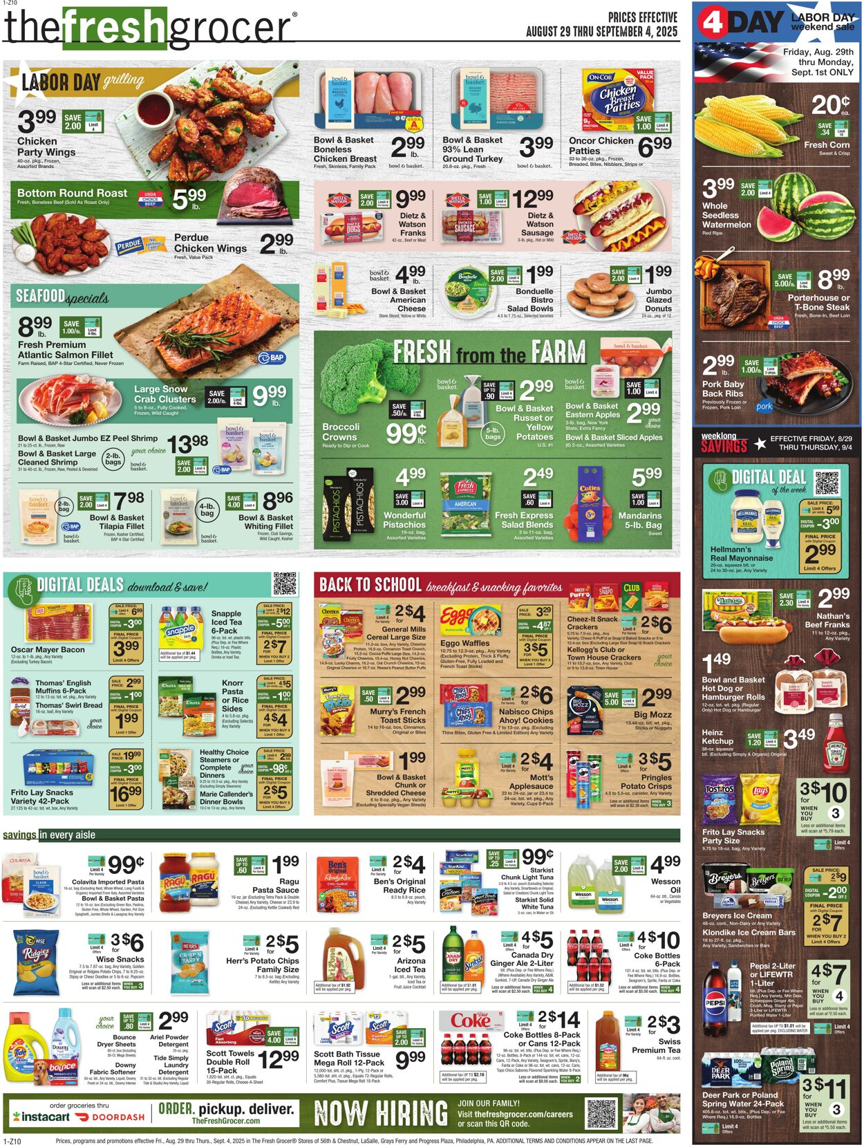 Weekly ad Gerrity's Supermarkets 08/28/2025 - 09/04/2025