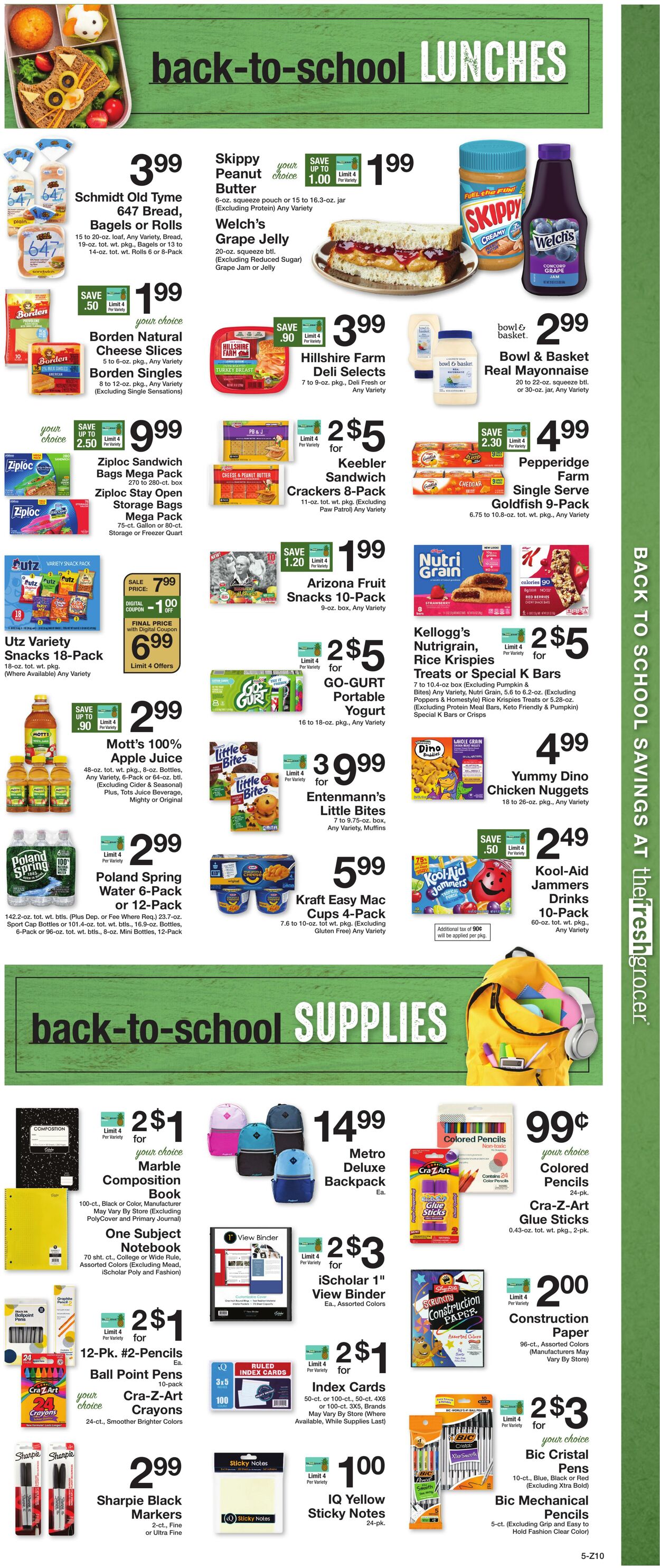 Weekly ad Gerrity's Supermarkets 08/28/2025 - 09/04/2025