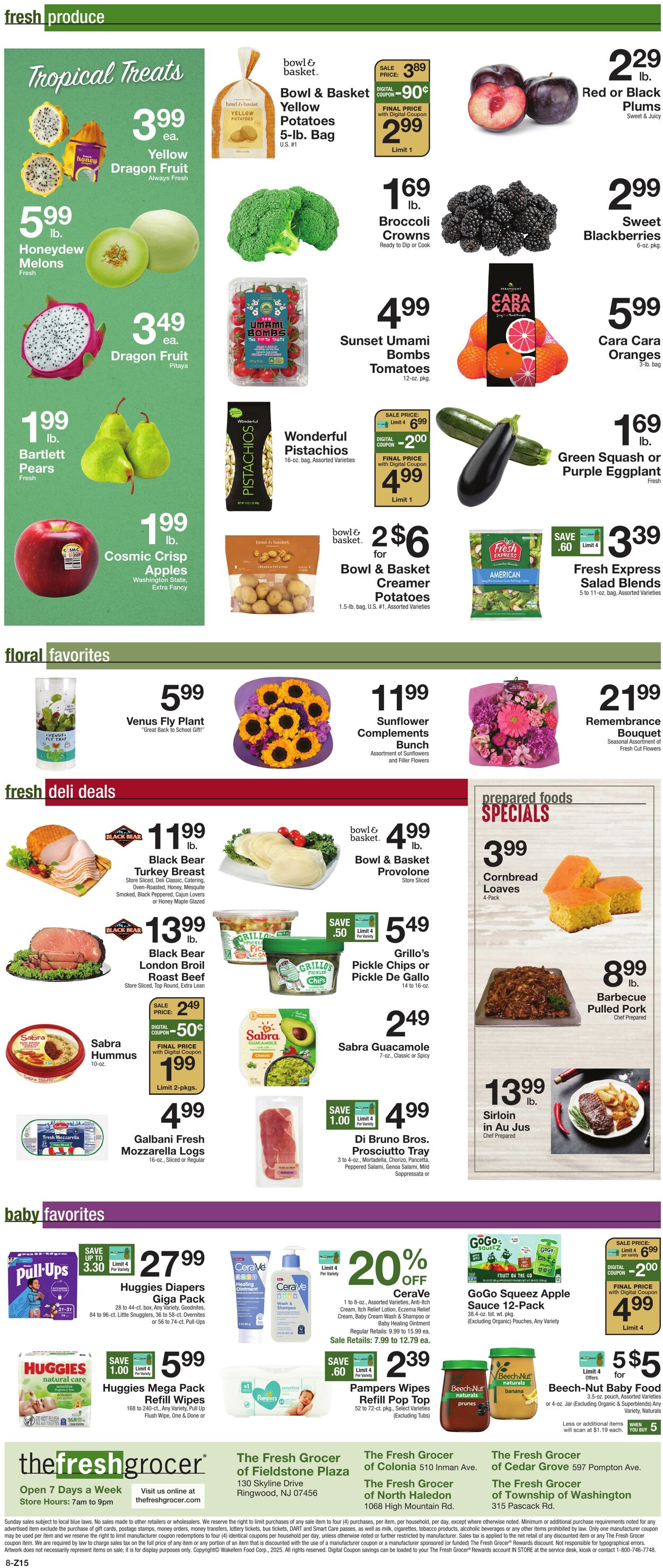 Weekly ad Gerrity's Supermarkets 08/28/2025 - 09/04/2025