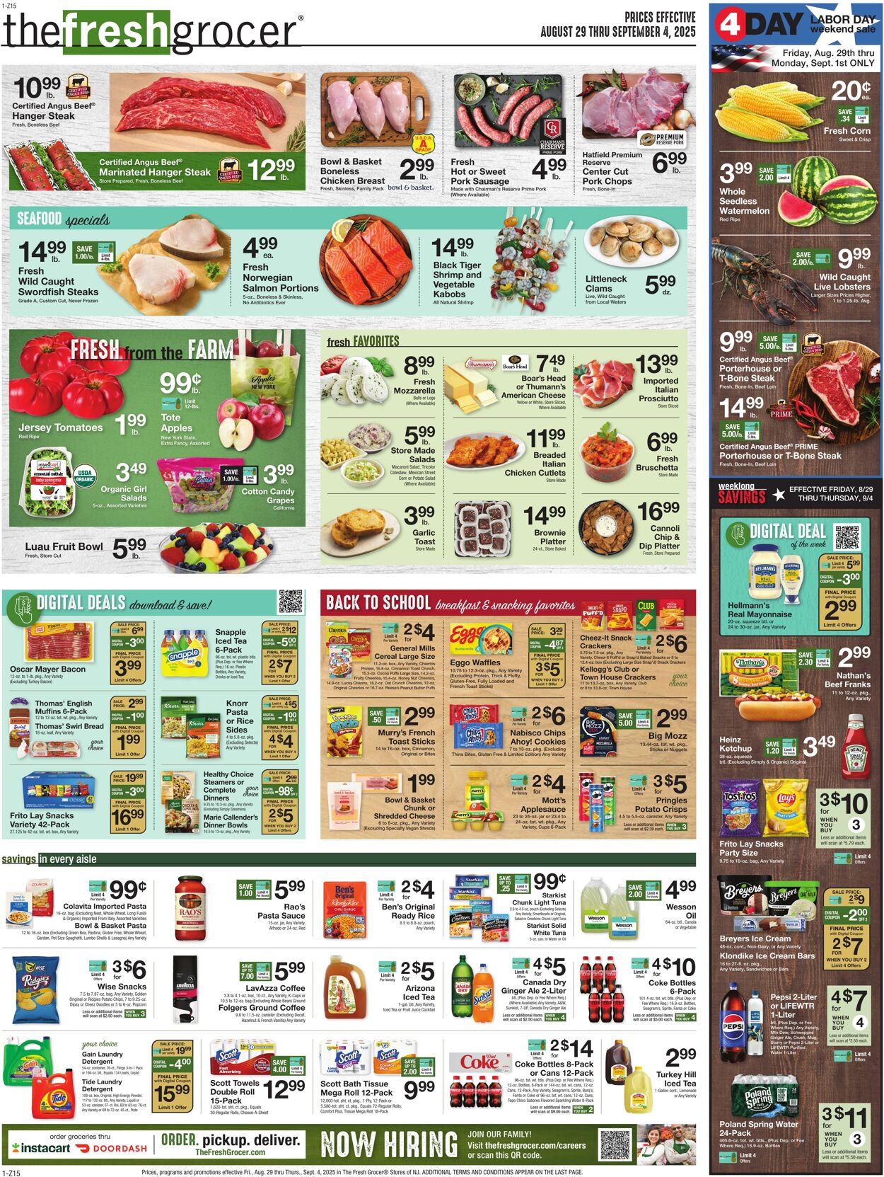 Weekly ad Gerrity's Supermarkets 08/28/2025 - 09/04/2025