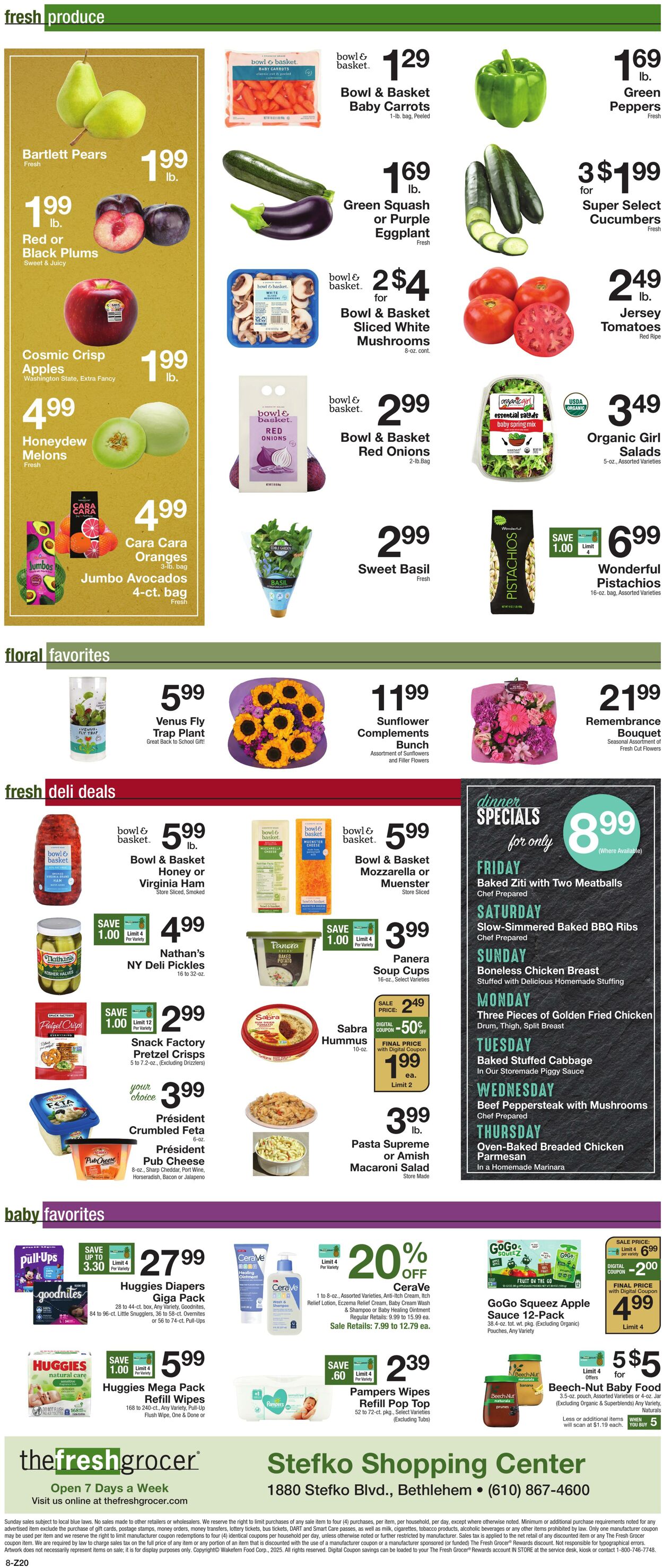 Weekly ad Gerrity's Supermarkets 08/28/2025 - 09/04/2025