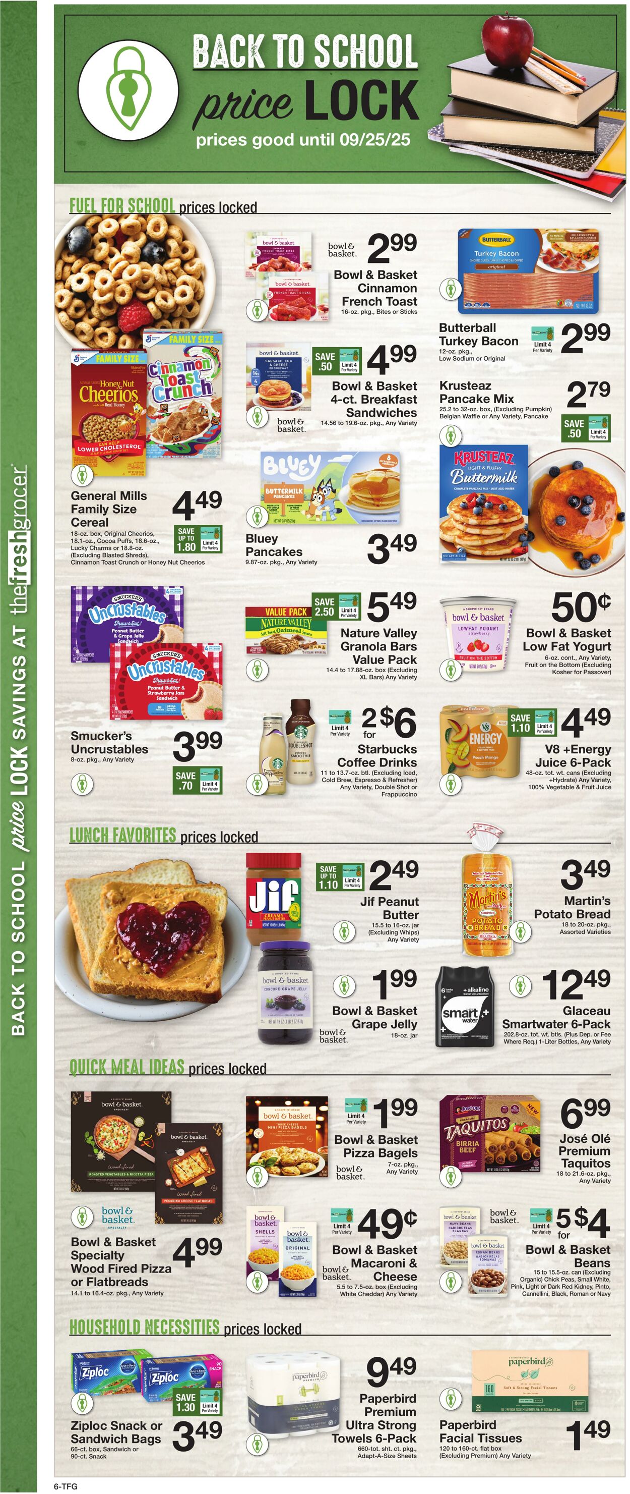 Weekly ad Gerrity's Supermarkets 08/28/2025 - 09/04/2025