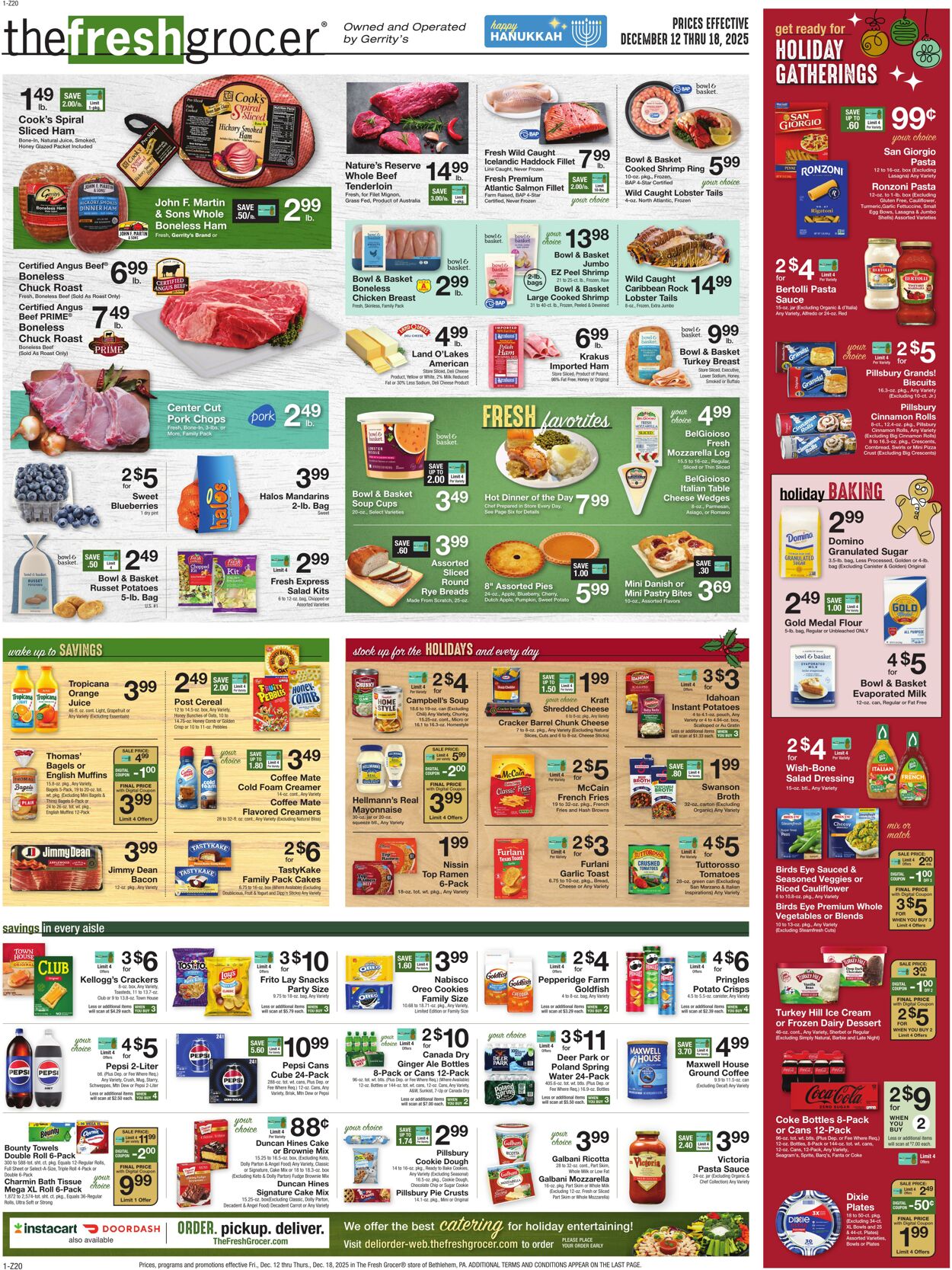 Weekly ad Gerrity's Supermarkets 12/11/2025 - 12/18/2025