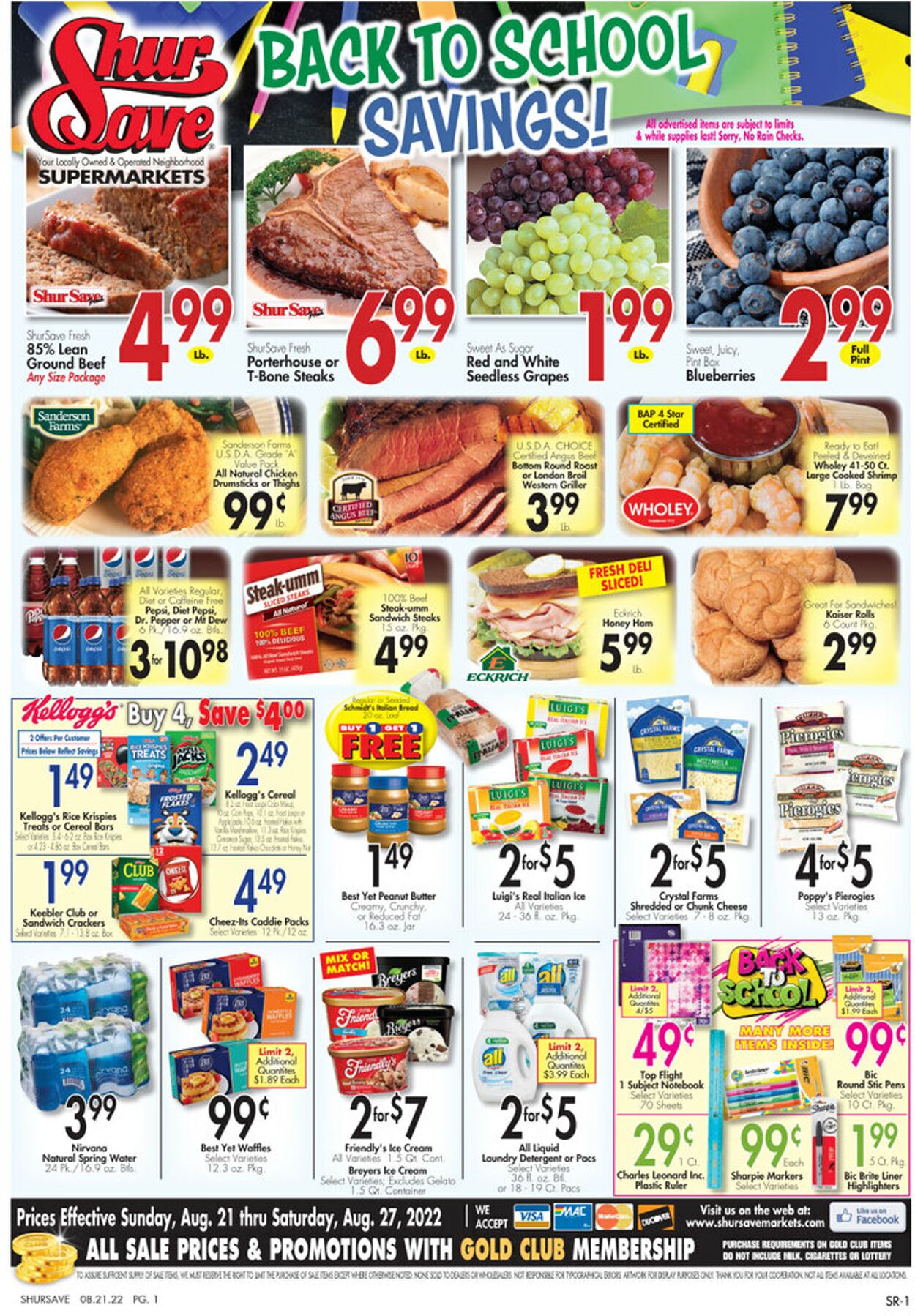 Weekly ad Gerrity's Supermarkets 08/21/2022 - 08/27/2022