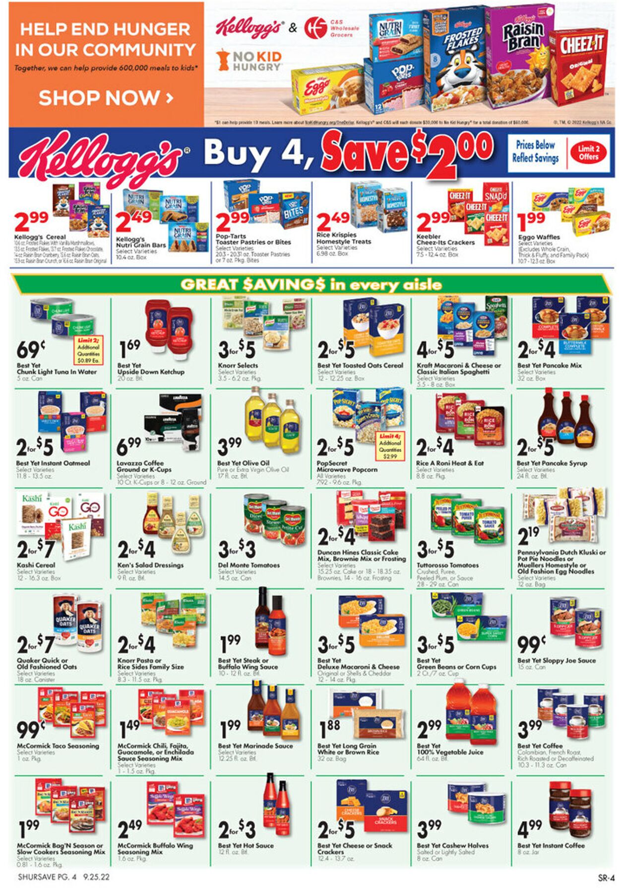 Weekly ad Gerrity's Supermarkets 09/25/2022 - 10/01/2022