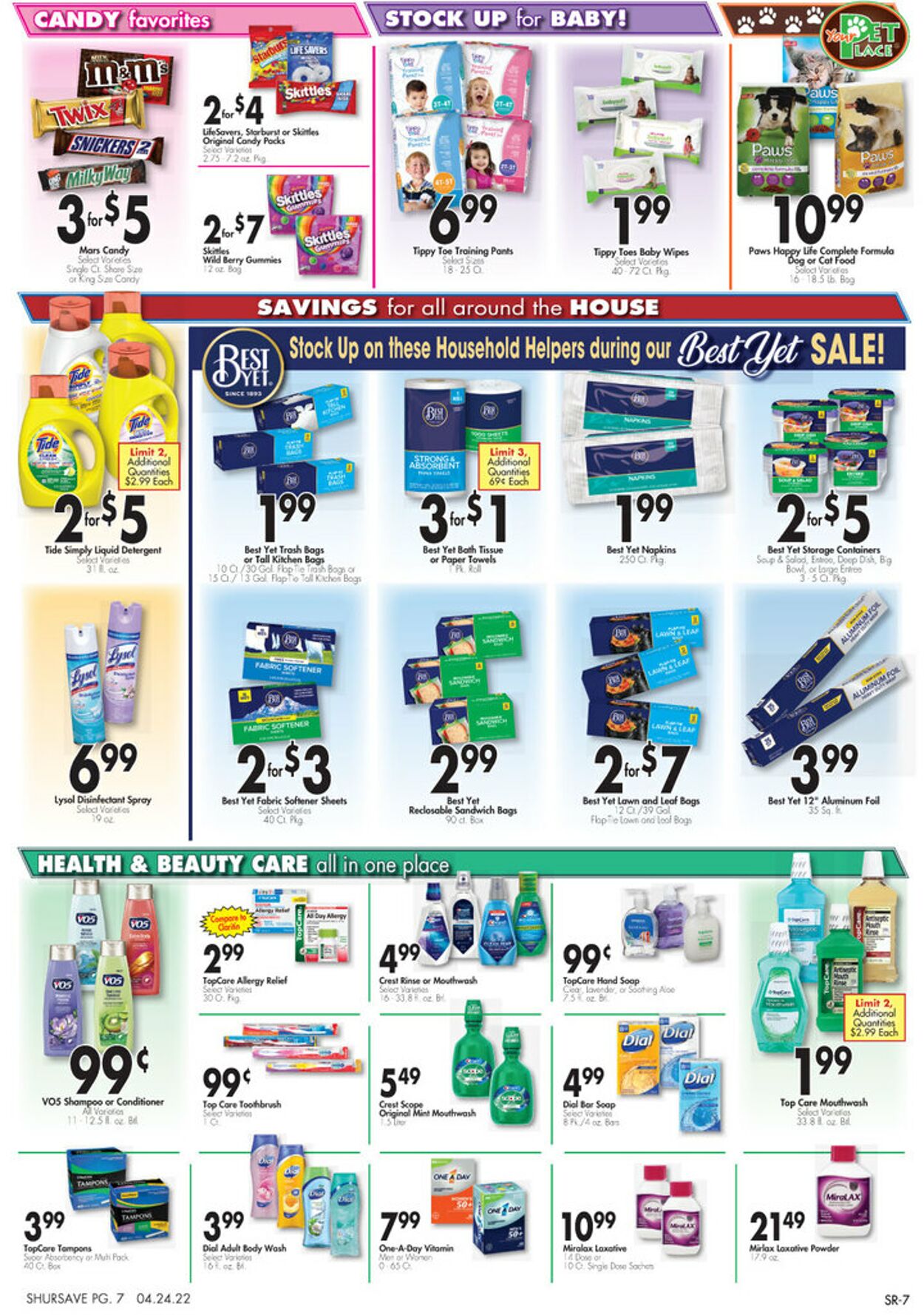 Weekly ad Gerrity's Supermarkets 04/24/2022 - 04/30/2022