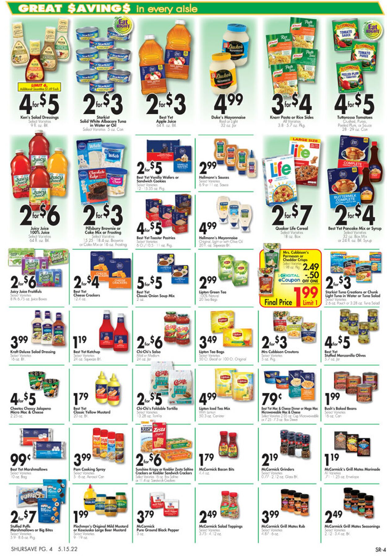 Weekly ad Gerrity's Supermarkets 05/15/2022 - 05/21/2022
