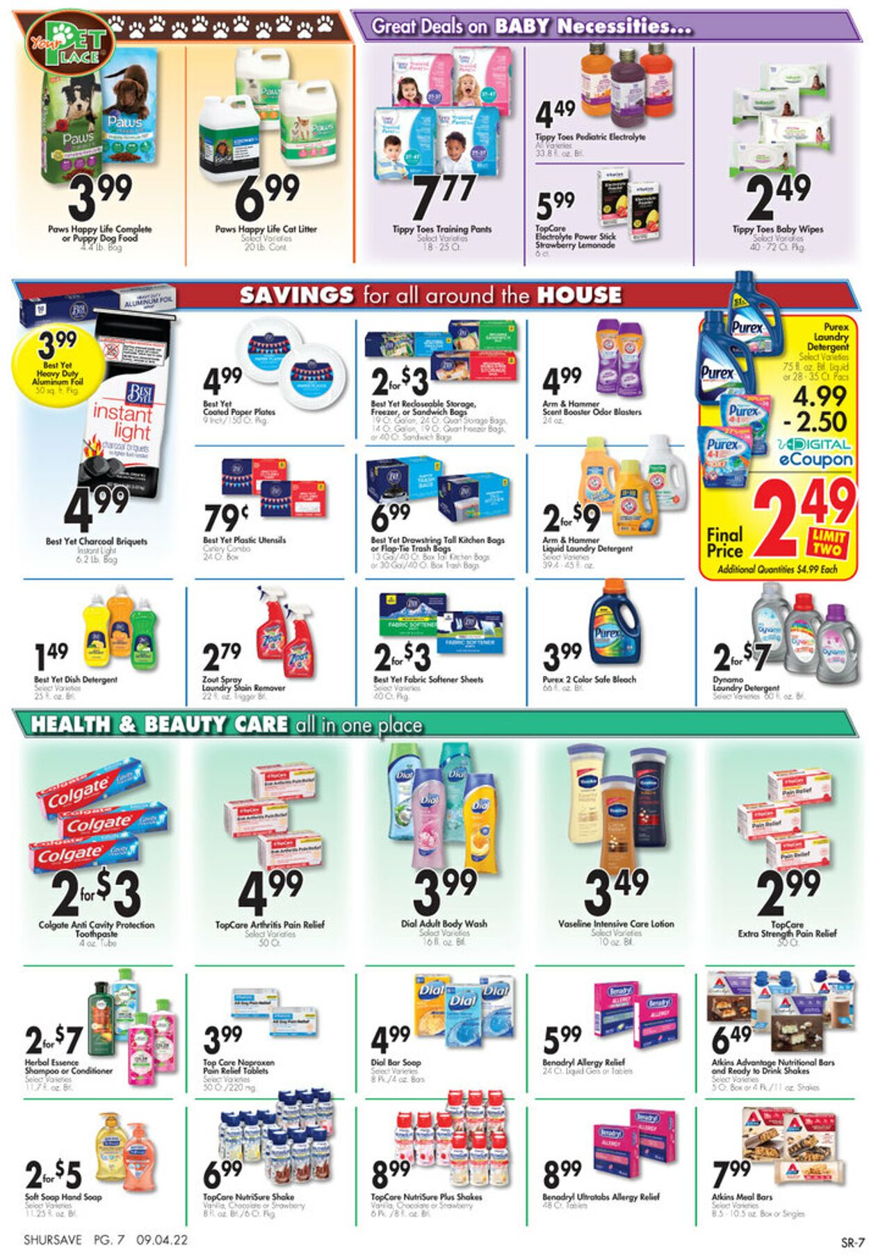 Weekly ad Gerrity's Supermarkets 09/04/2022 - 09/10/2022