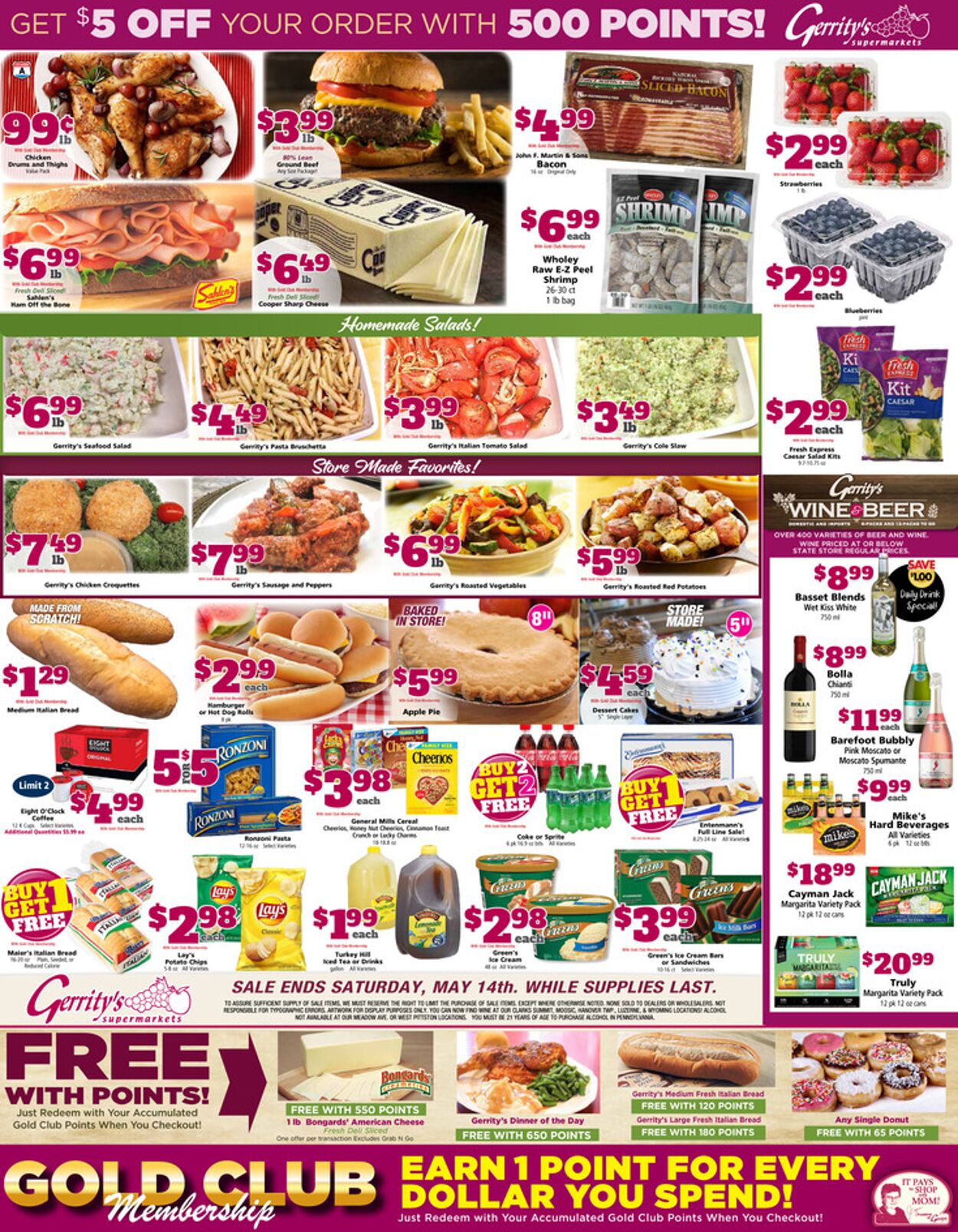 Weekly ad Gerrity's Supermarkets 05/08/2022 - 05/14/2022