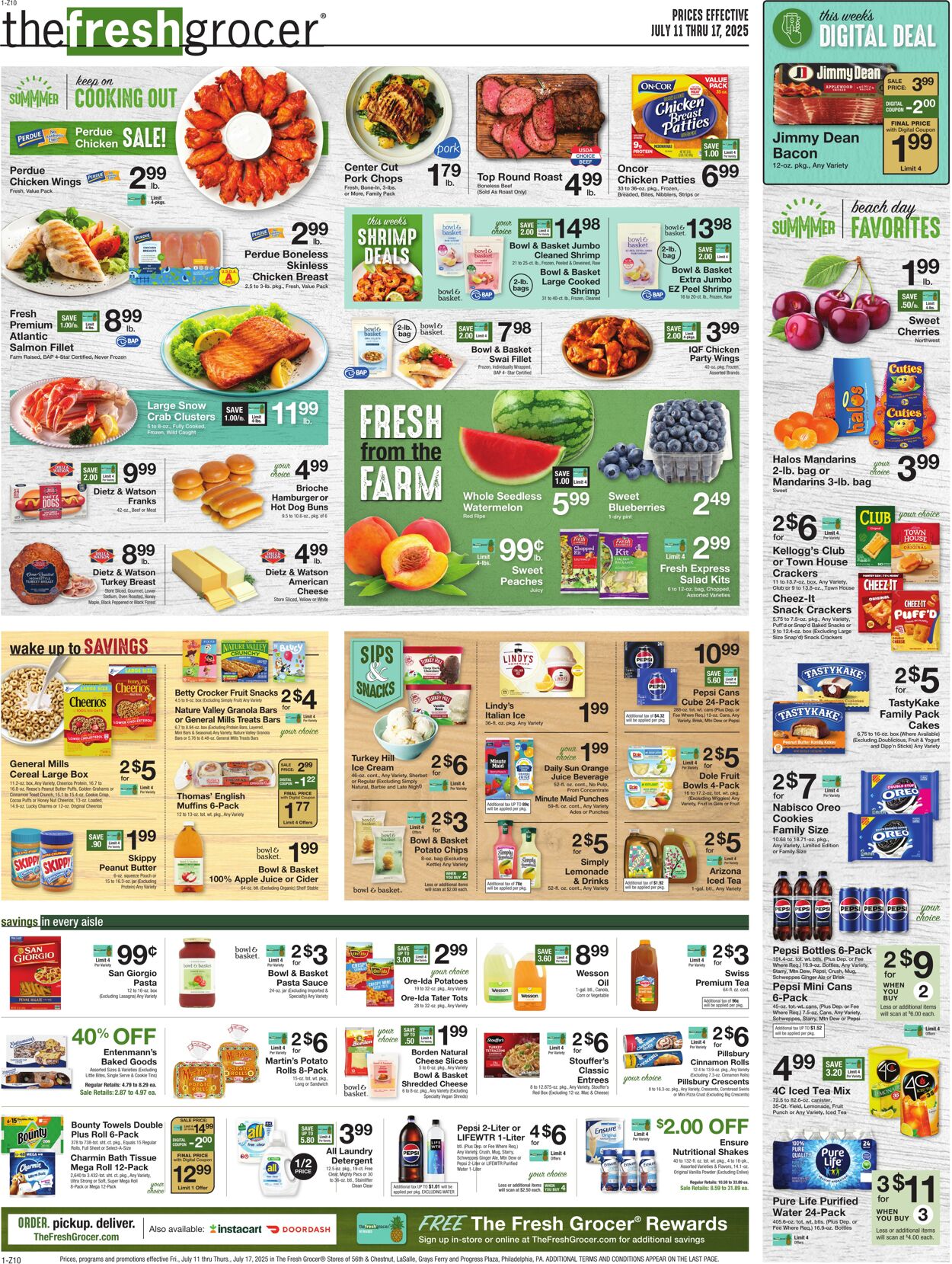 Weekly ad Gerrity's Supermarkets 07/10/2025 - 07/17/2025