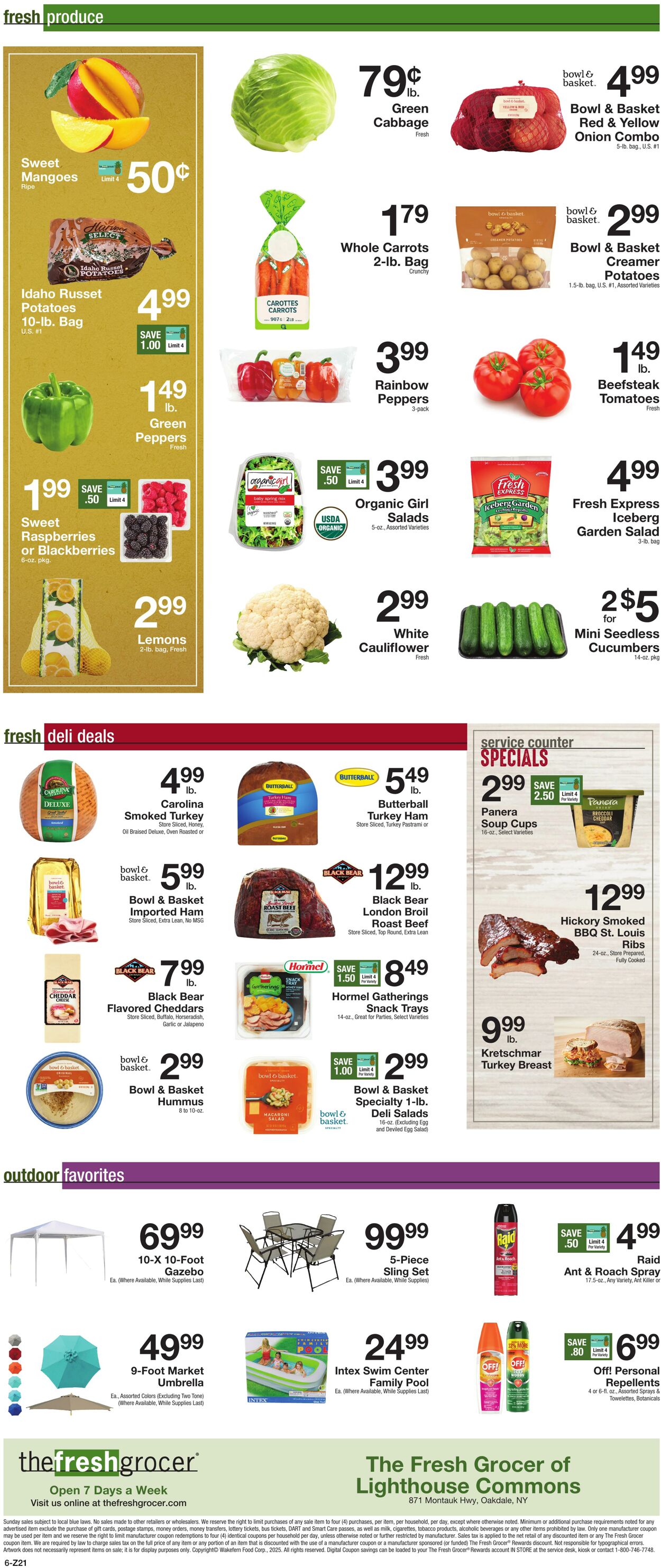 Weekly ad Gerrity's Supermarkets 05/29/2025 - 06/05/2025