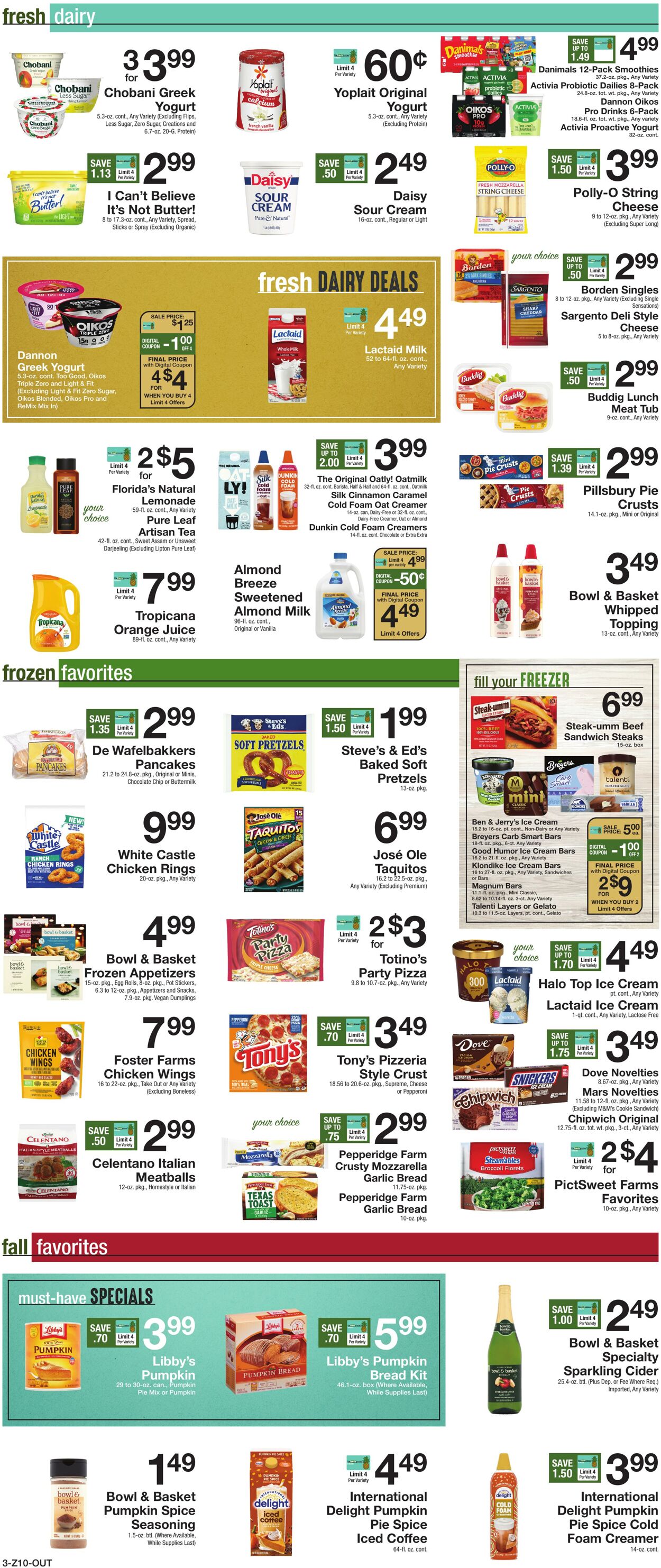 Weekly ad Gerrity's Supermarkets 10/09/2025 - 10/16/2025