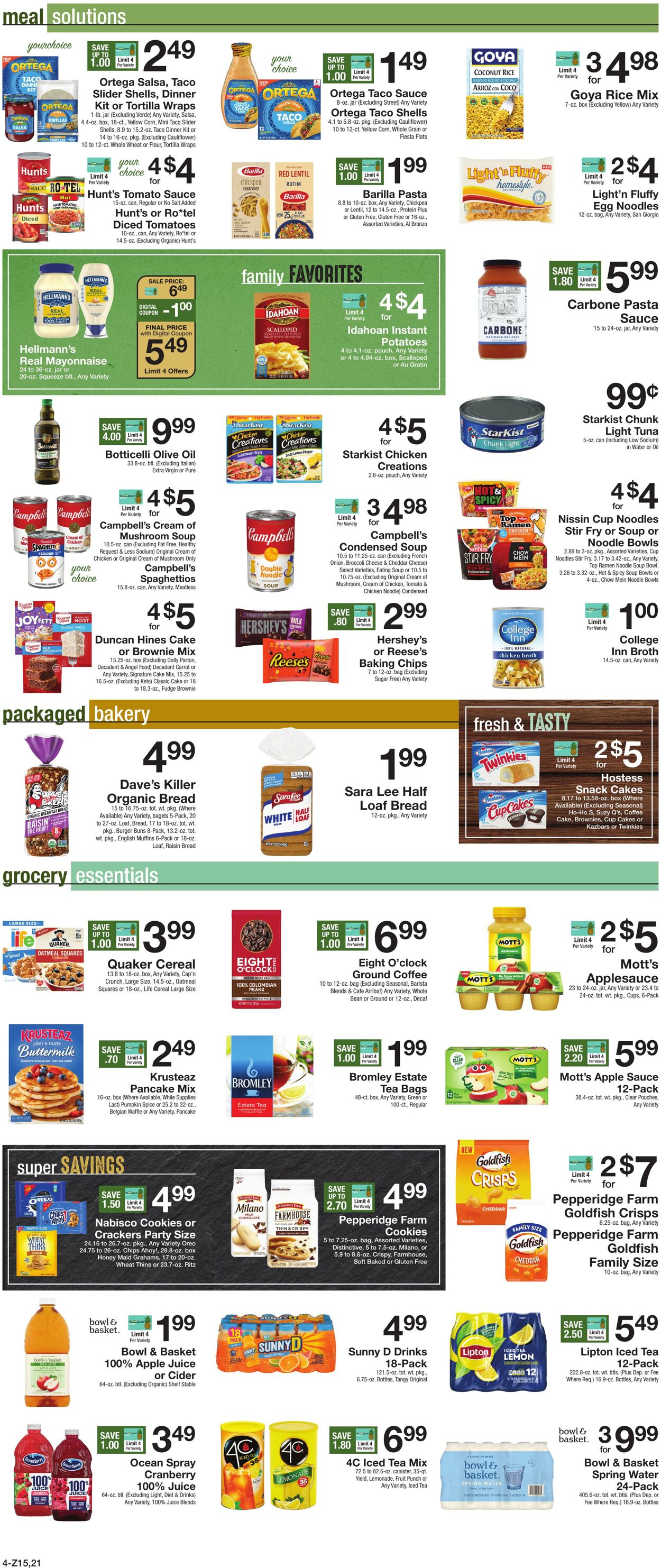 Weekly ad Gerrity's Supermarkets 10/09/2025 - 10/16/2025