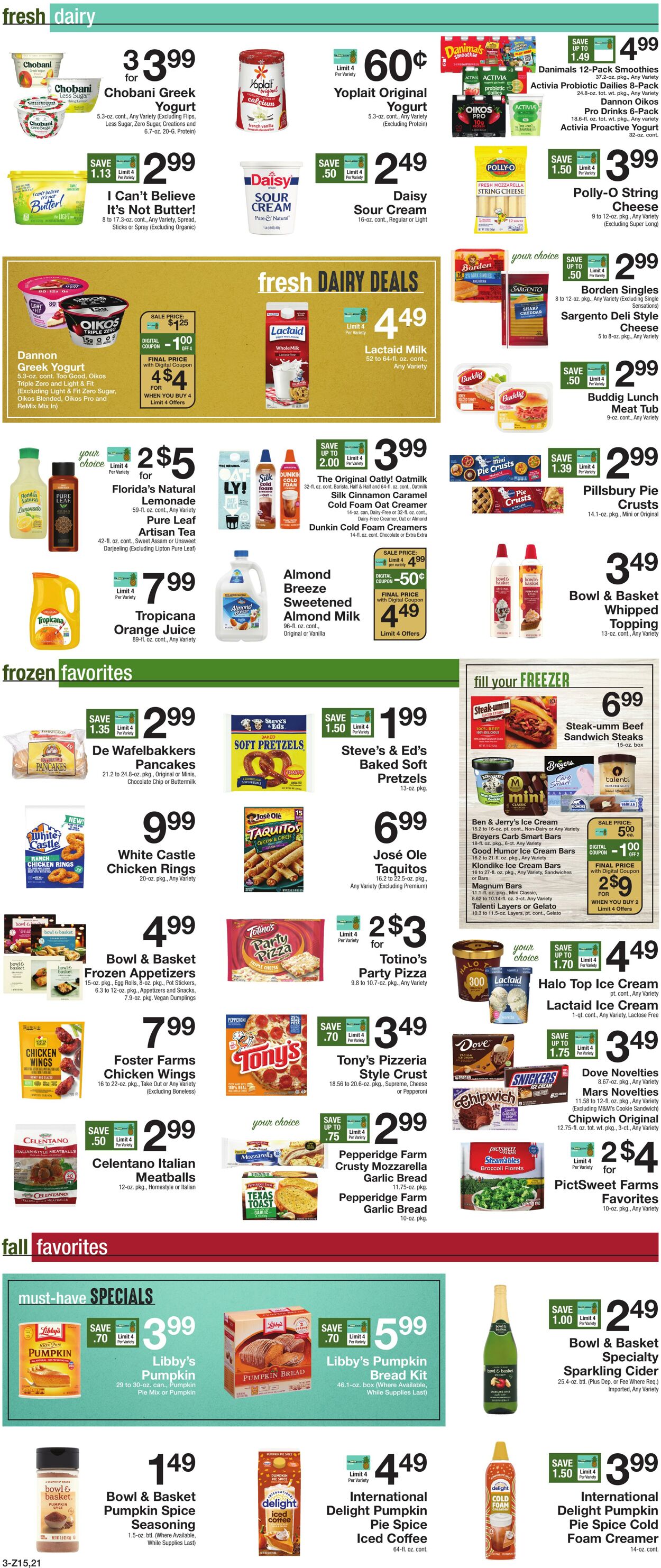 Weekly ad Gerrity's Supermarkets 10/09/2025 - 10/16/2025