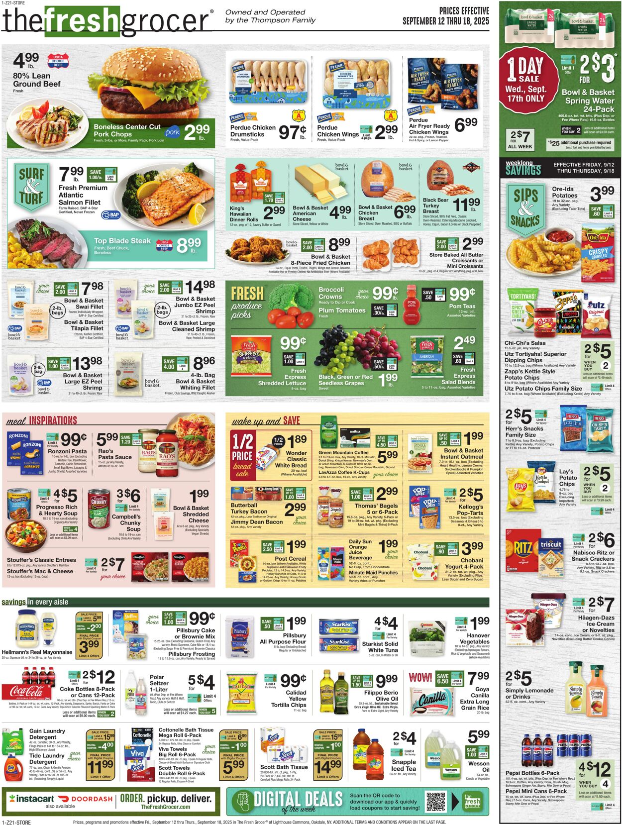 Weekly ad Gerrity's Supermarkets 09/11/2025 - 09/18/2025