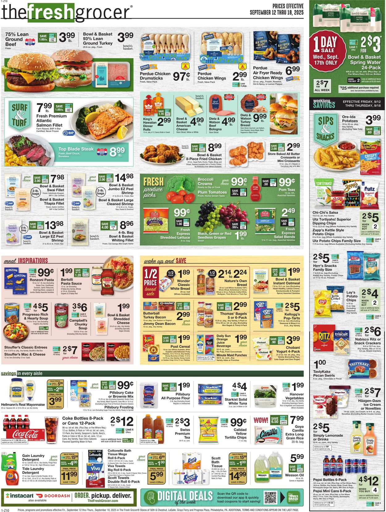 Weekly ad Gerrity's Supermarkets 09/11/2025 - 09/18/2025