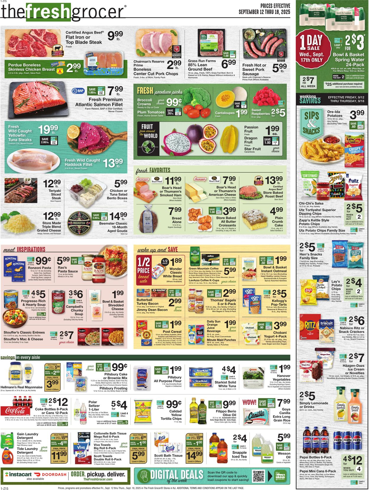 Weekly ad Gerrity's Supermarkets 09/11/2025 - 09/18/2025