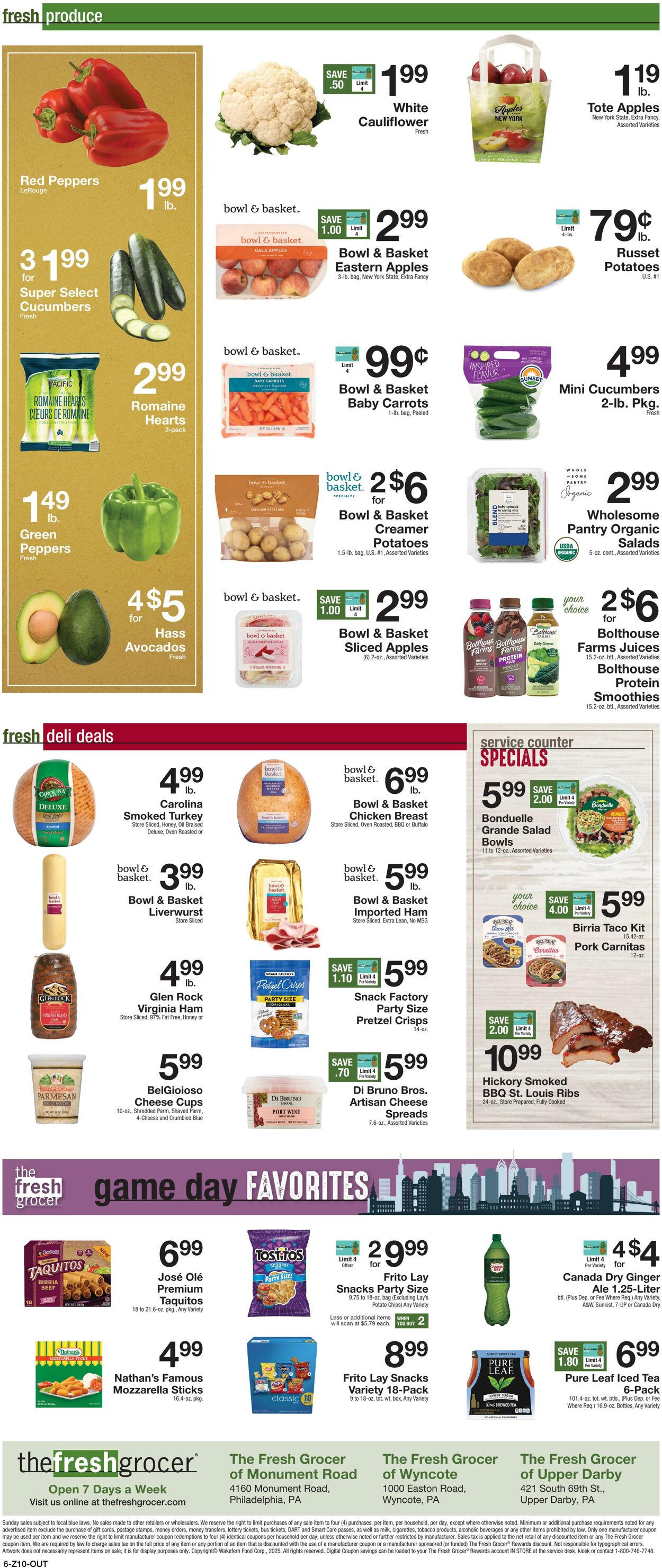 Weekly ad Gerrity's Supermarkets 09/18/2025 - 09/25/2025