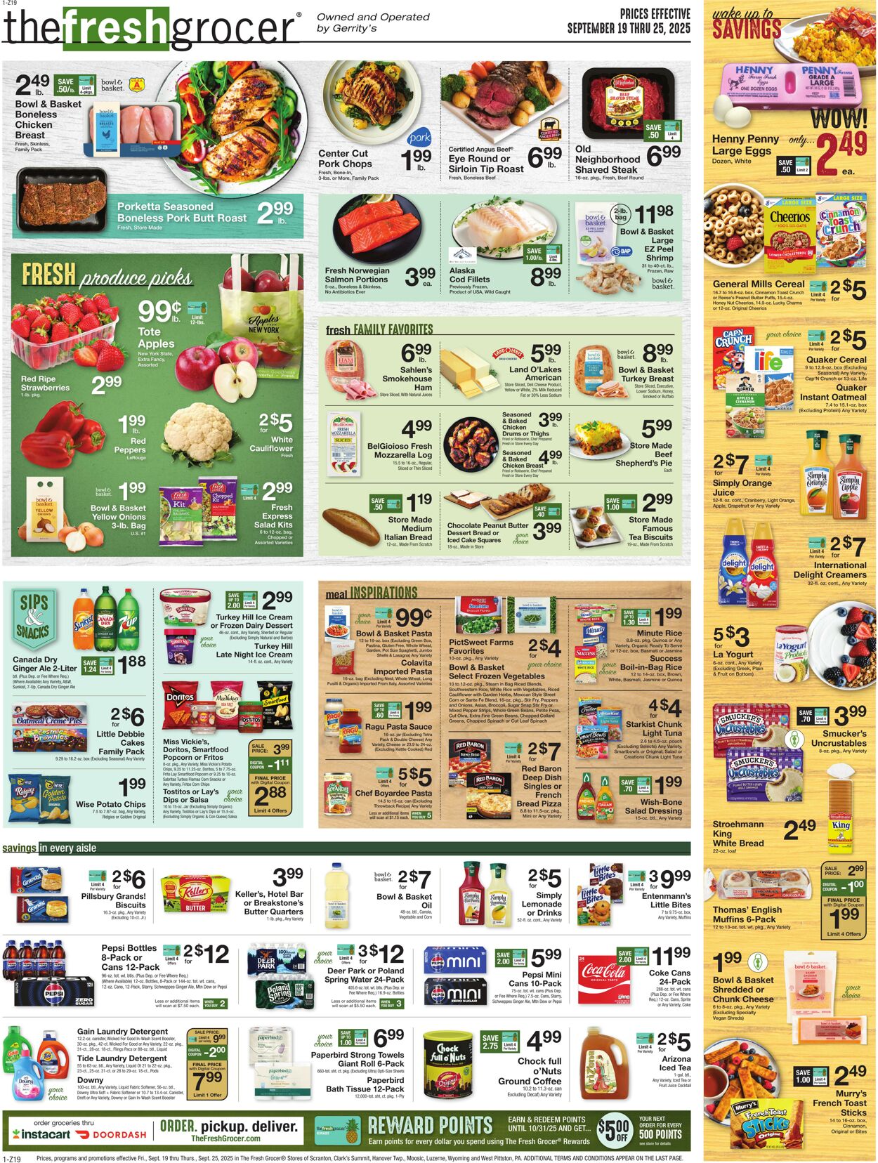 Weekly ad Gerrity's Supermarkets 09/18/2025 - 09/25/2025