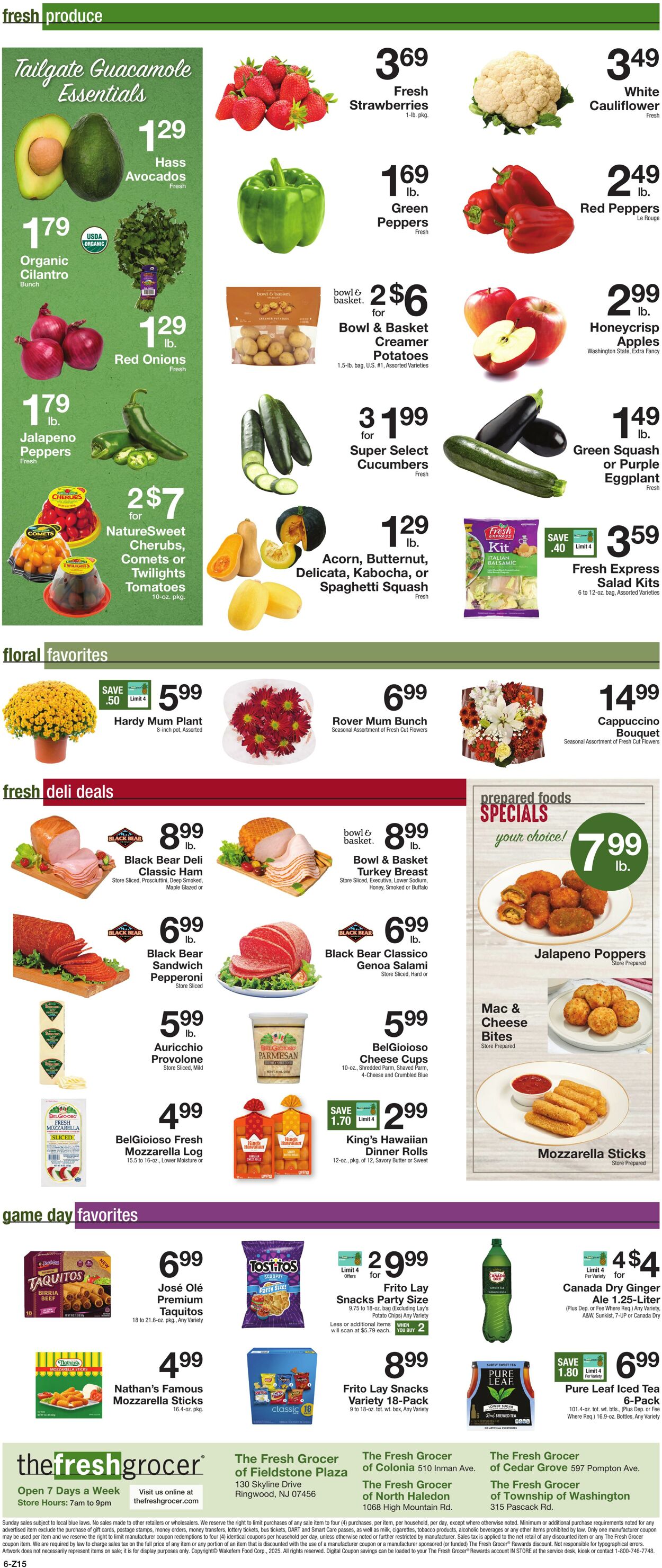 Weekly ad Gerrity's Supermarkets 09/18/2025 - 09/25/2025