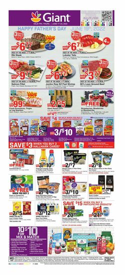 Weekly ad Giant Food 06/17/2022-06/23/2022