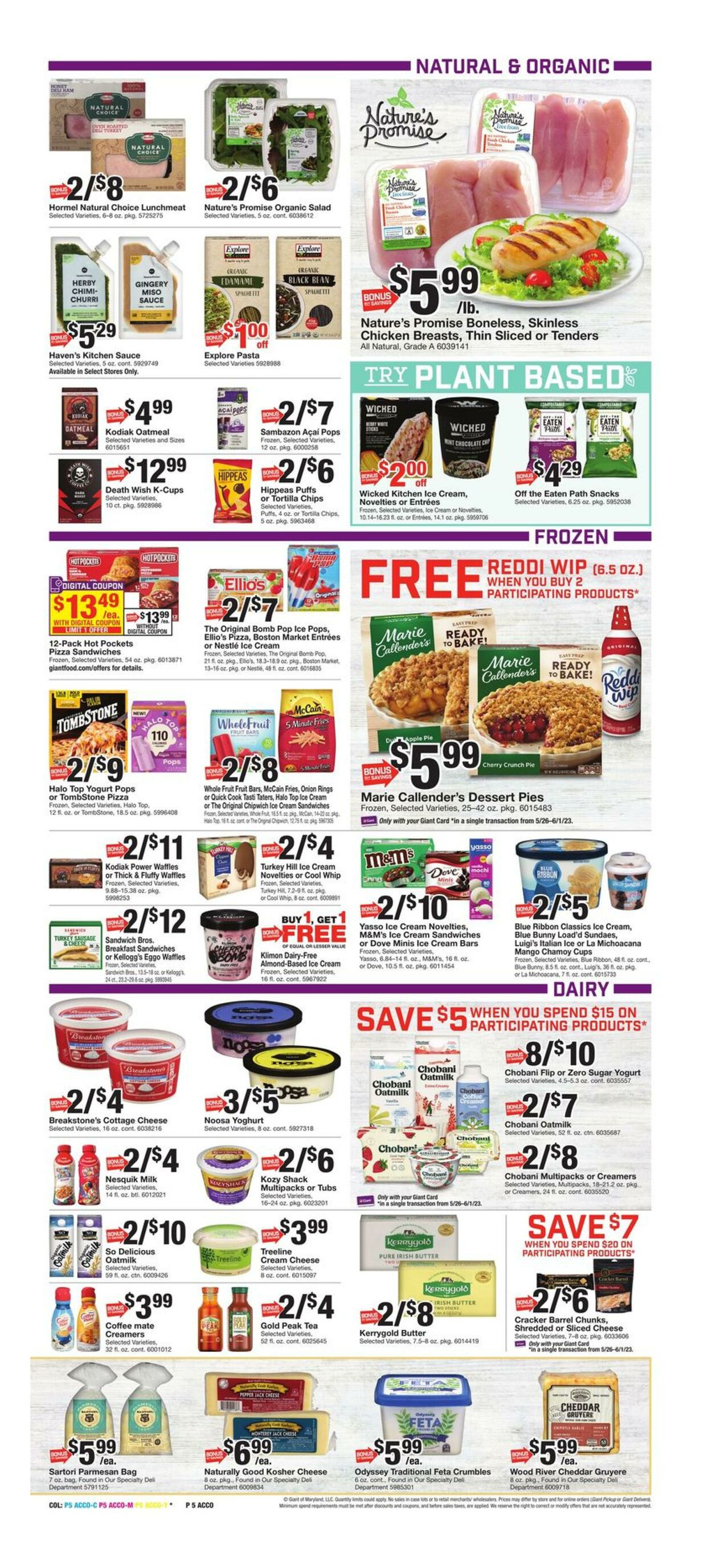Weekly ad Giant Food 05/26/2023 - 06/01/2023