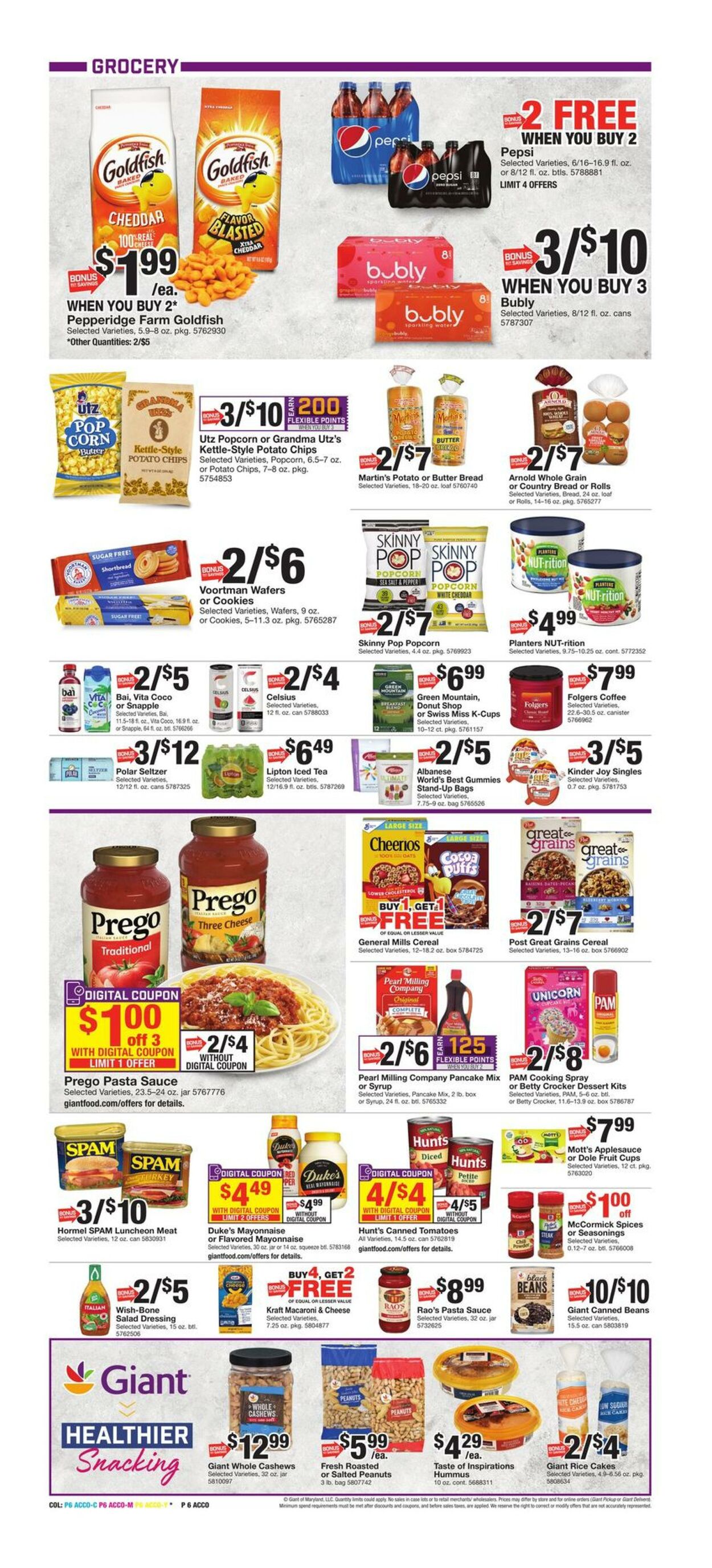 Weekly ad Giant Food 01/06/2023 - 01/12/2023