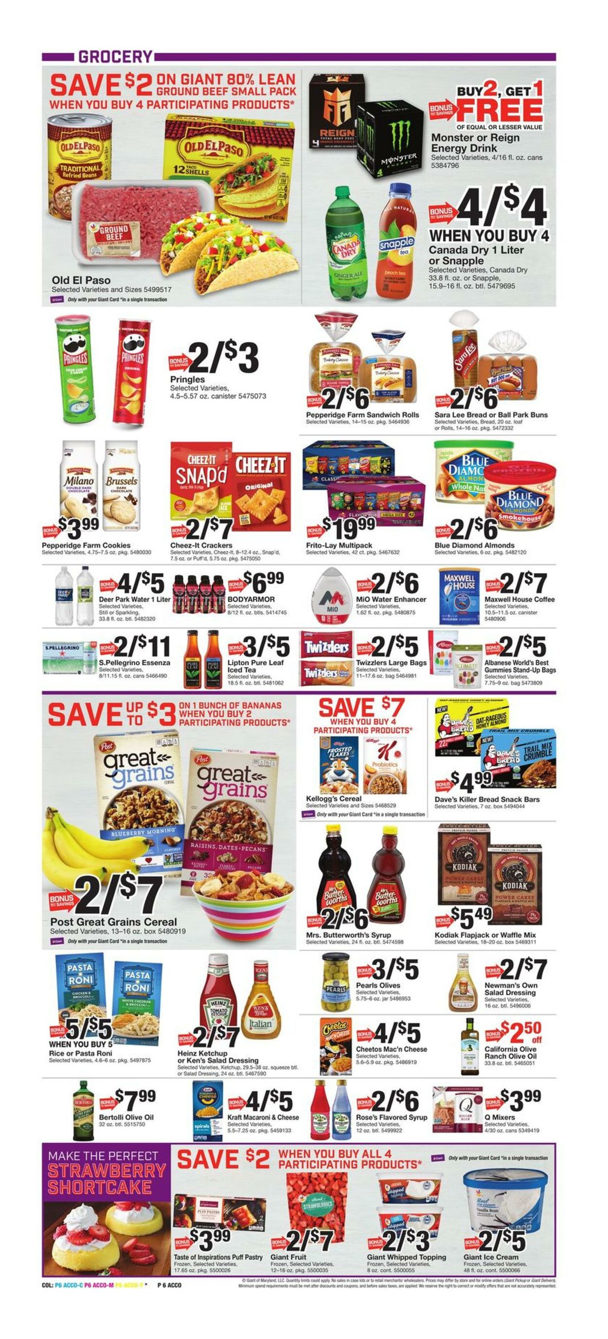 Weekly ad Giant Food 07/01/2022 - 07/07/2022