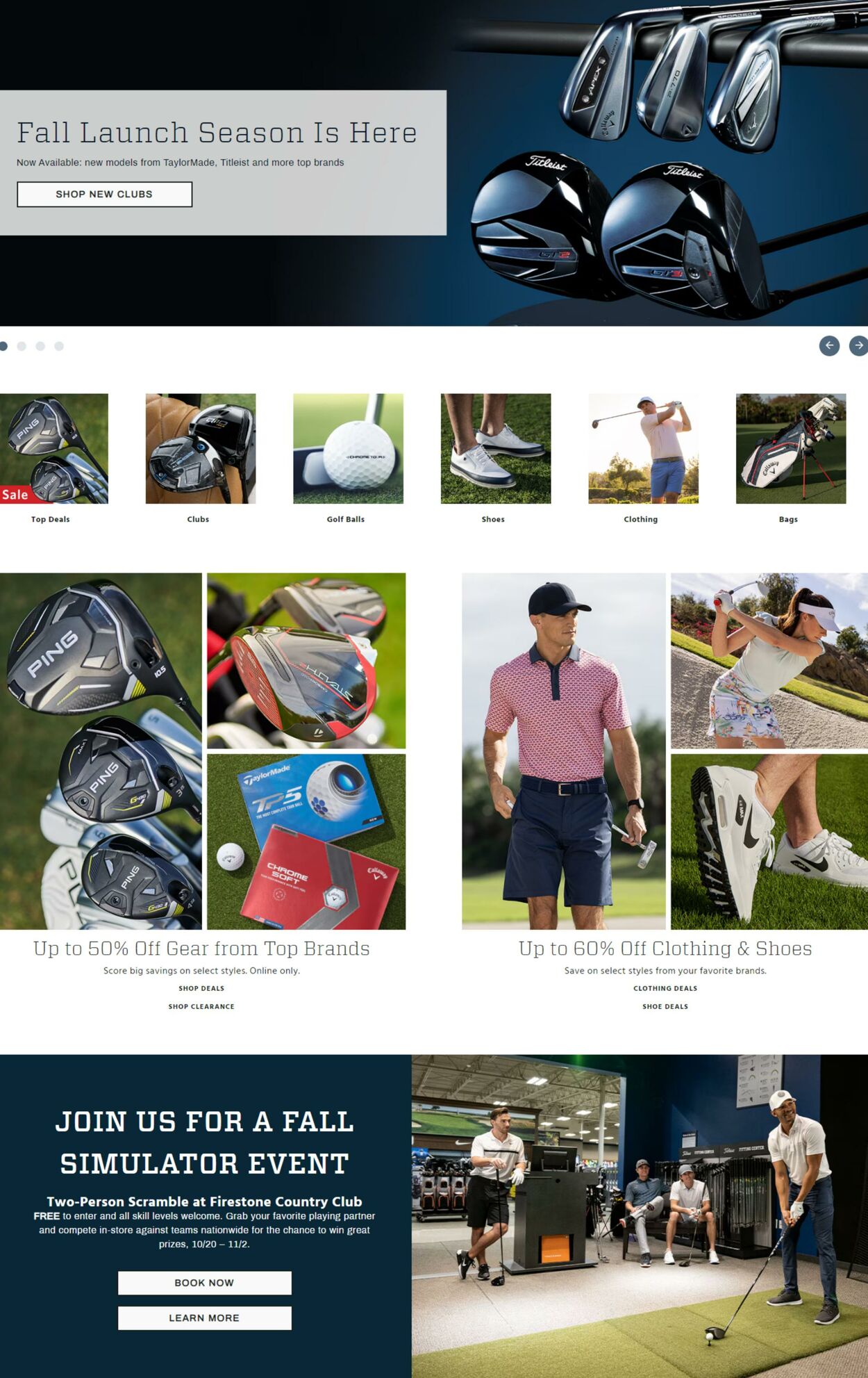 Weekly ad Golf Galaxy 10/18/2024 - 11/08/2024