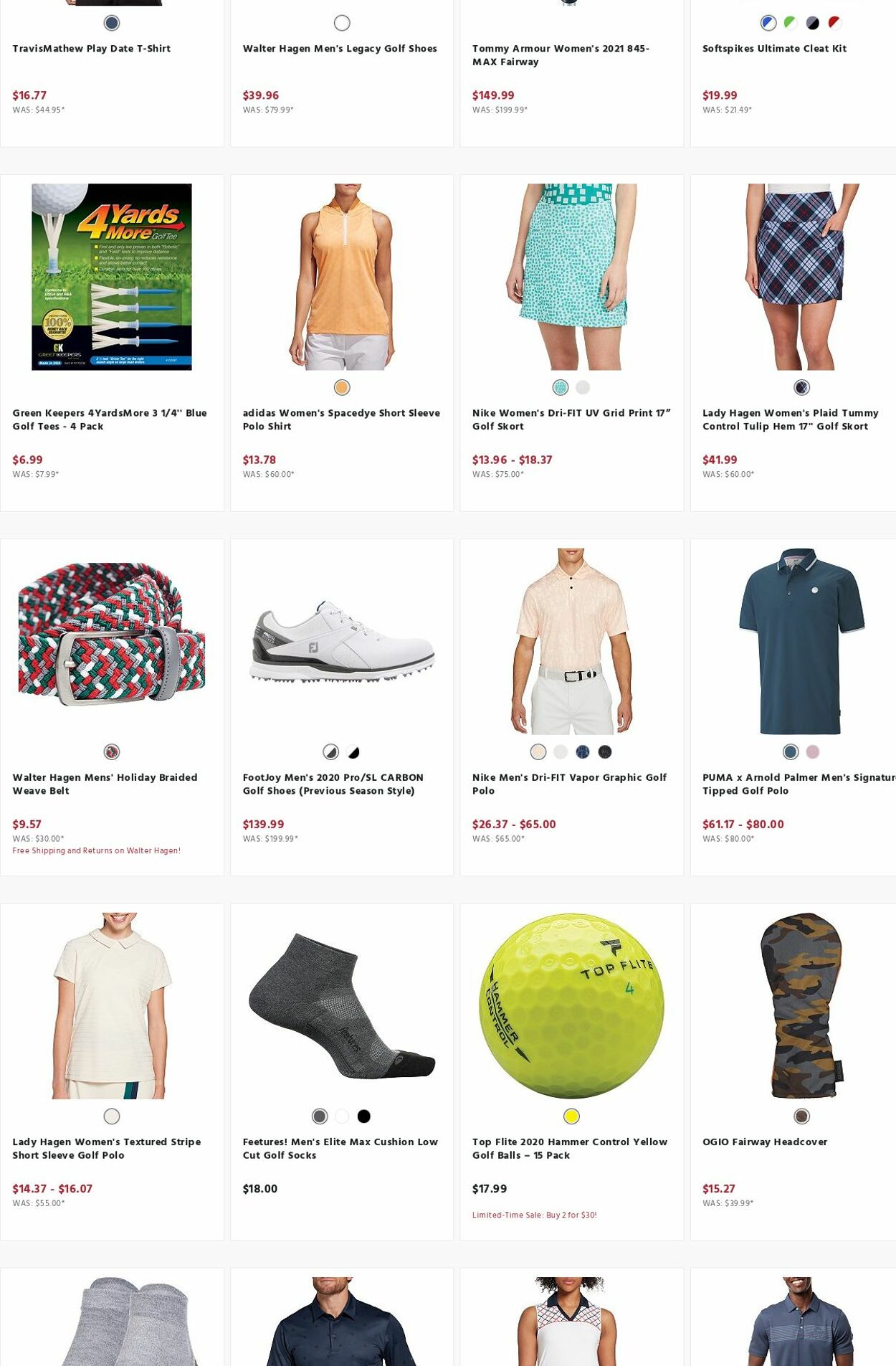 Weekly ad Golf Galaxy 07/18/2022 - 07/31/2022