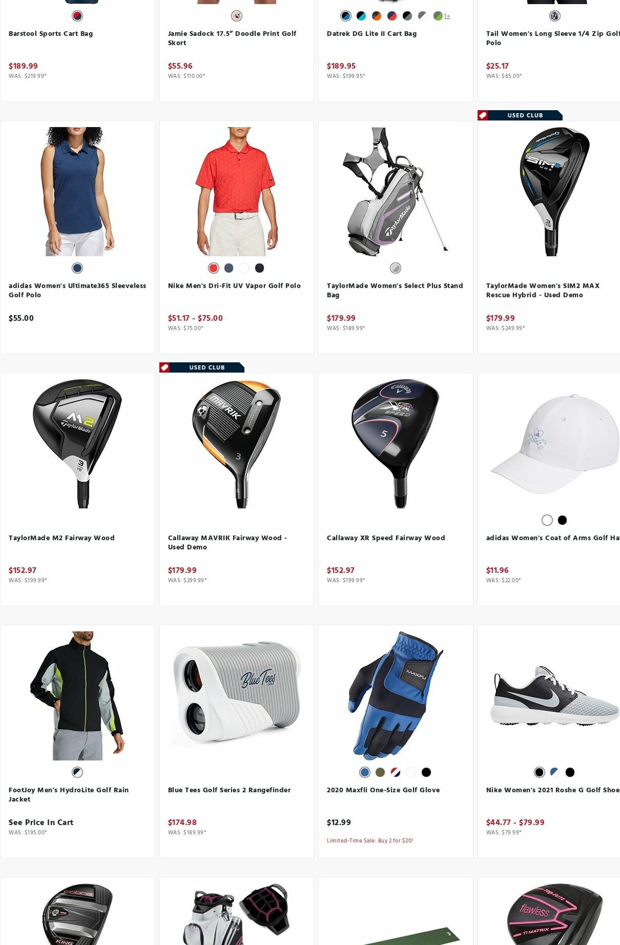 Weekly ad Golf Galaxy 07/18/2022 - 07/24/2022