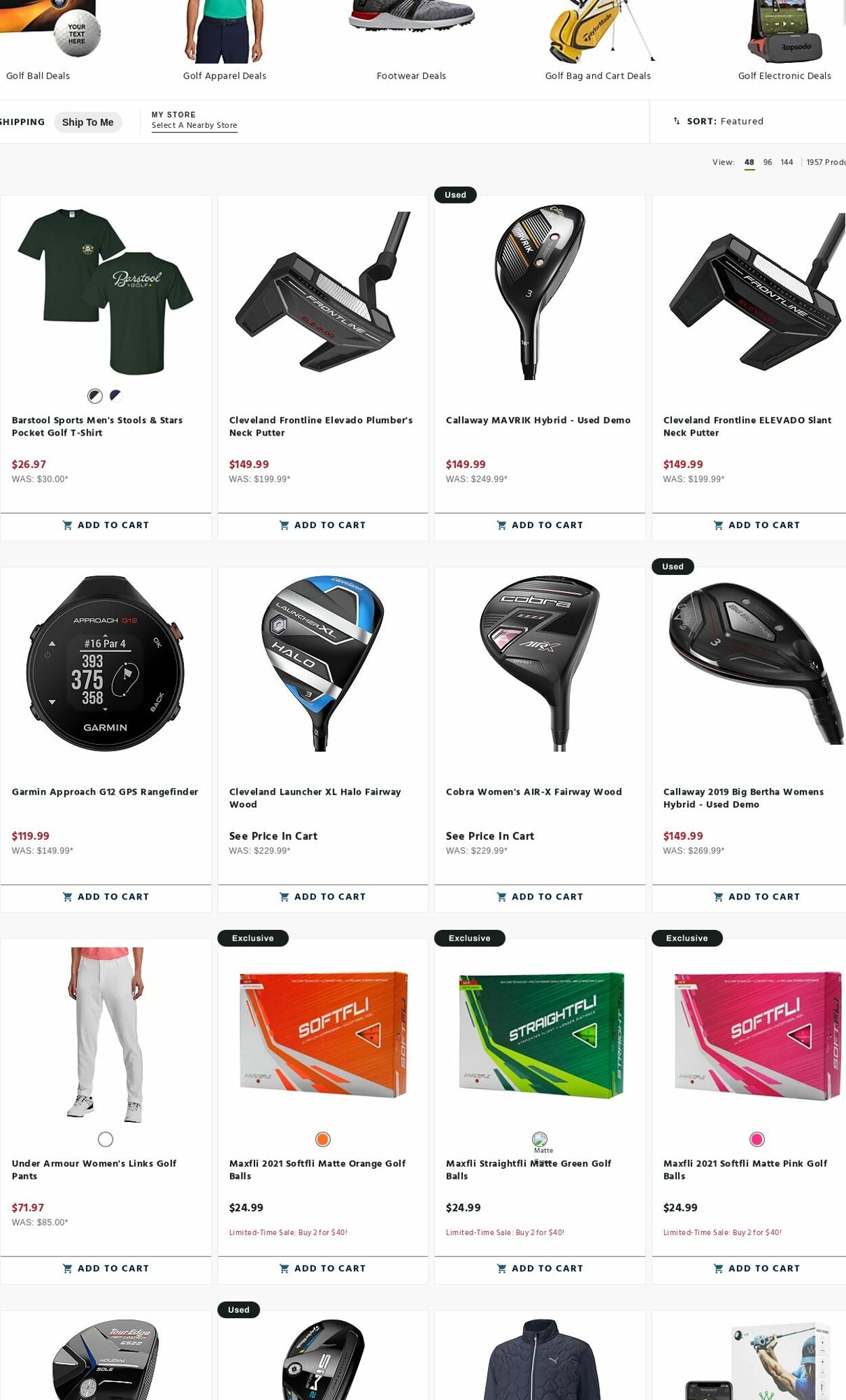 Weekly ad Golf Galaxy 04/01/2023 - 04/30/2023